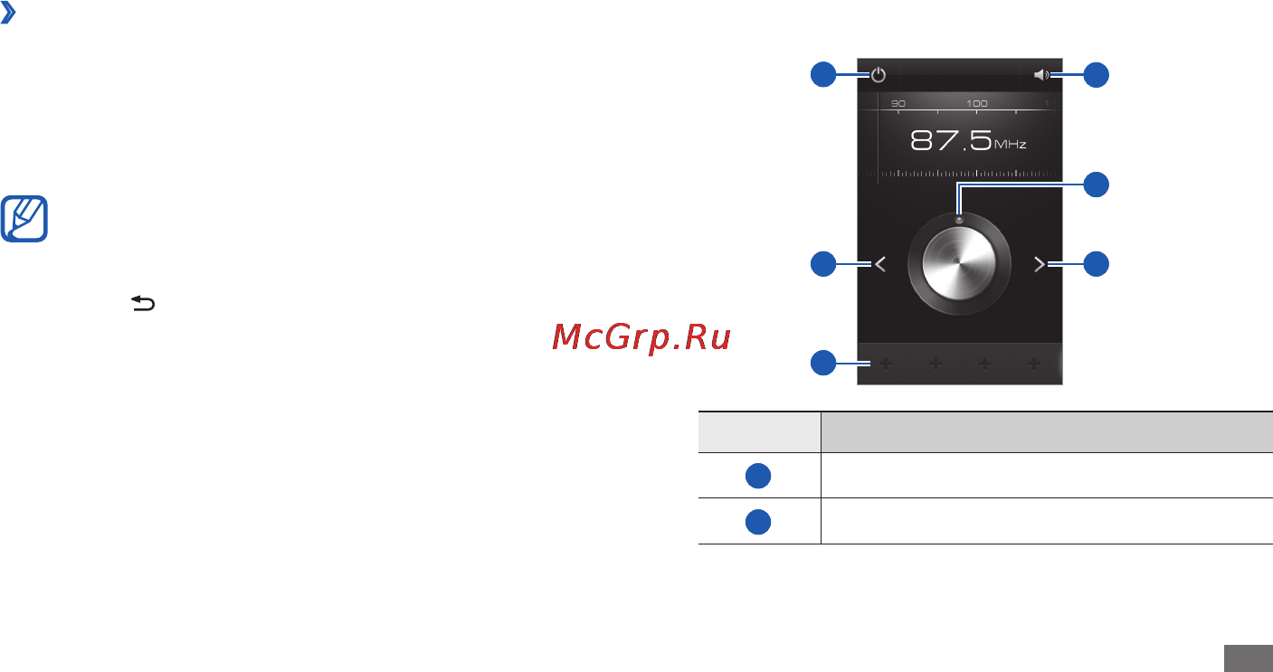 Samsung Galaxy S Wi-Fi 3.6 YP-G1 [59/128] Прослушивание fm радио