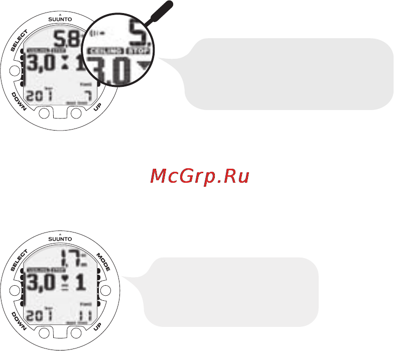 Suunto Cobra2 [25/56] Mandatory safety stops