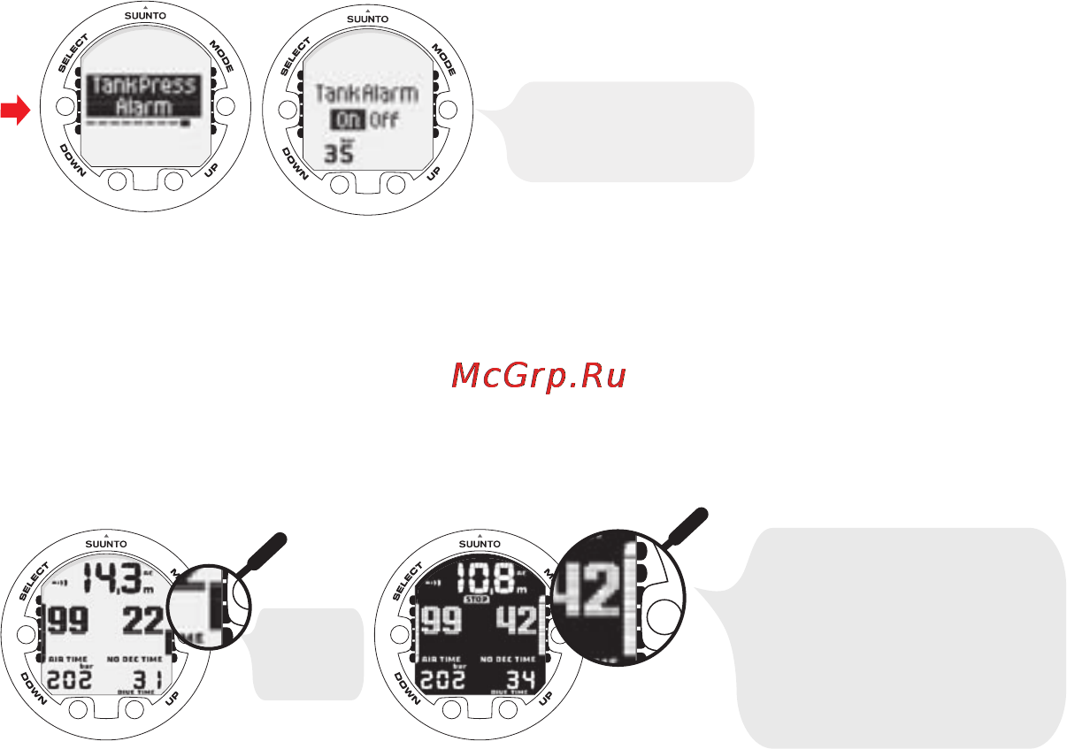 Suunto Cobra2 [28/56] Ascent rate indicator