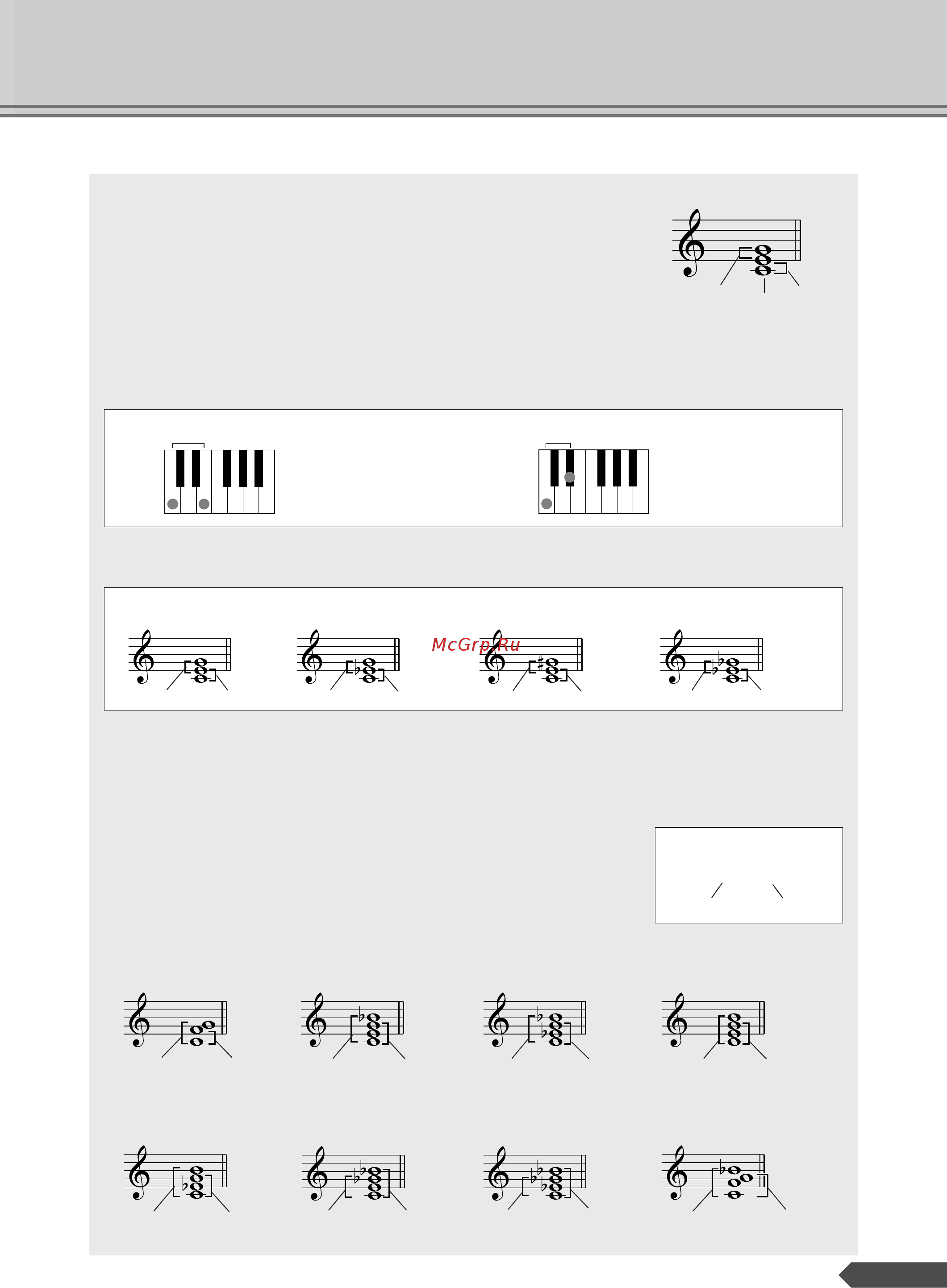 Yamaha PSR-E213 [47/71] Названия аккордов