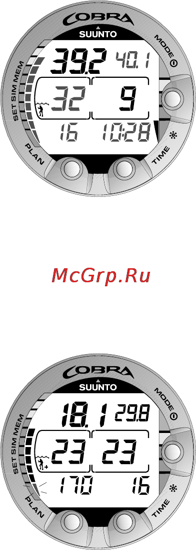 Suunto Cobra [32/78] Oxygen limit fraction olf