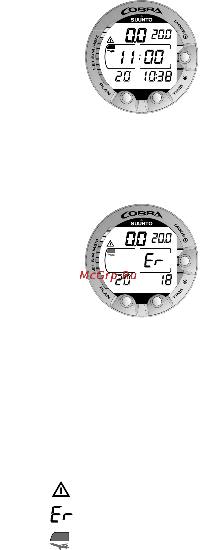 Suunto Cobra [35/78] Dive numbering