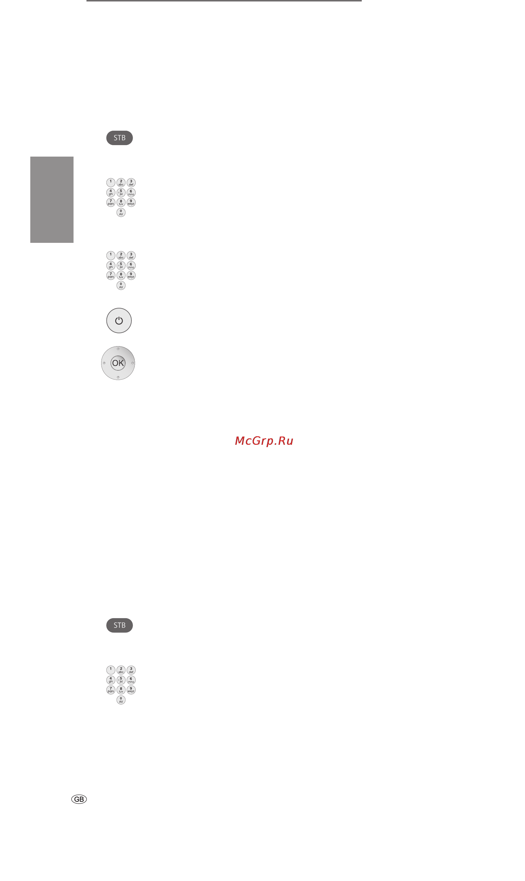 Loewe Assist Multi-Control [2/20] Setting the stb button