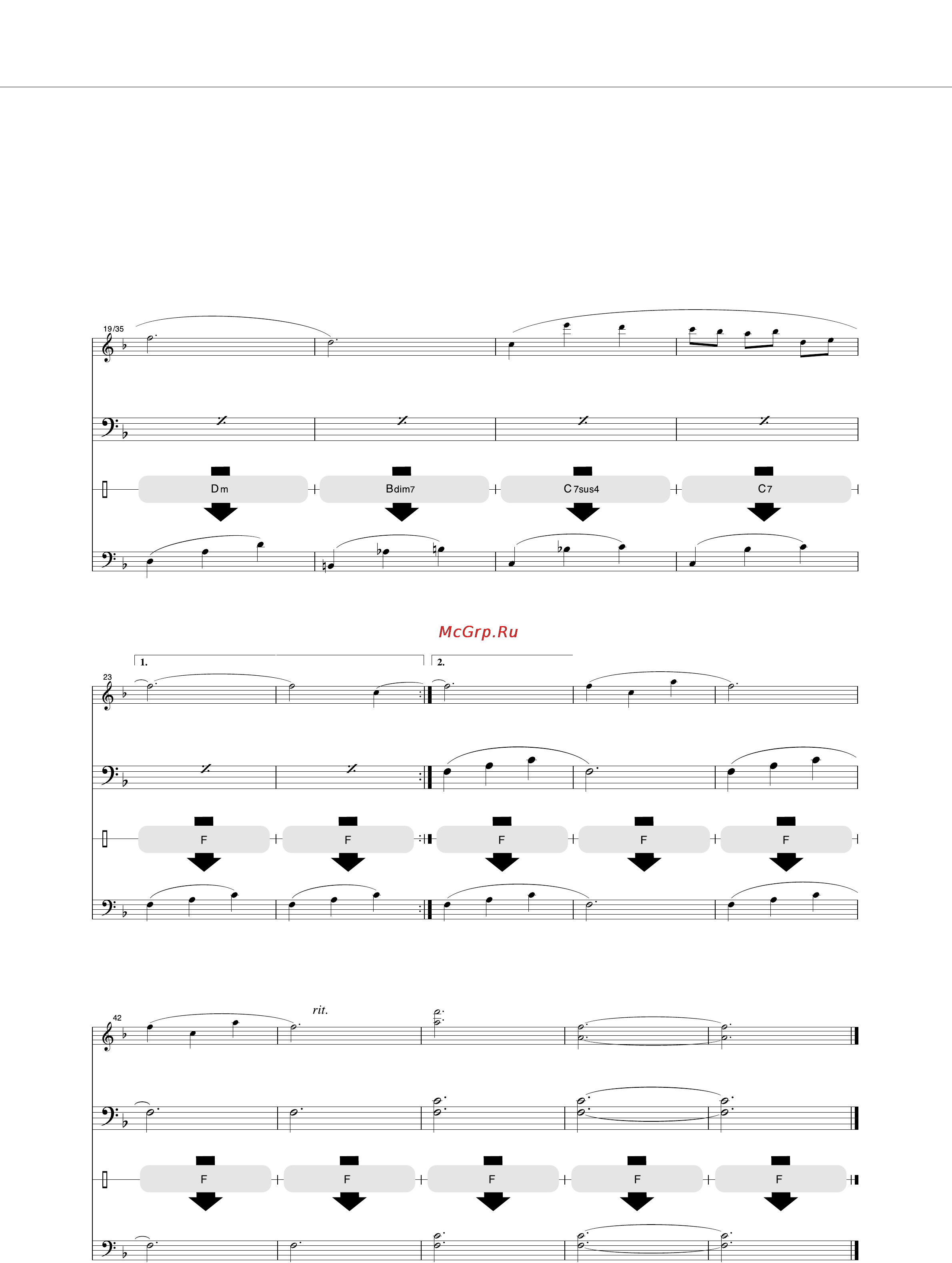 Yamaha PSR-E413 [105/128] Партитуры