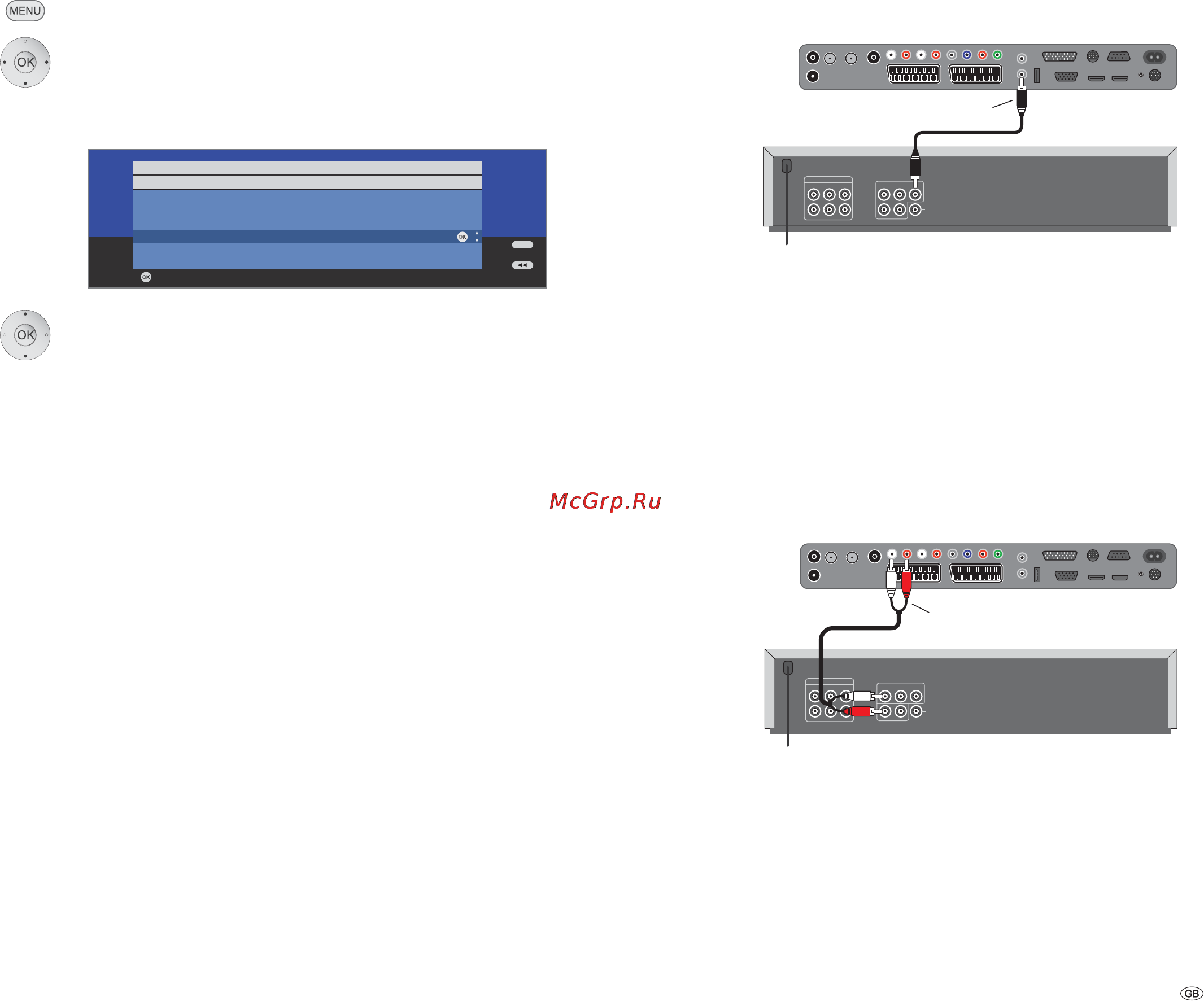 Loewe Individual 46 Selection [53/78] Operating additional equipment