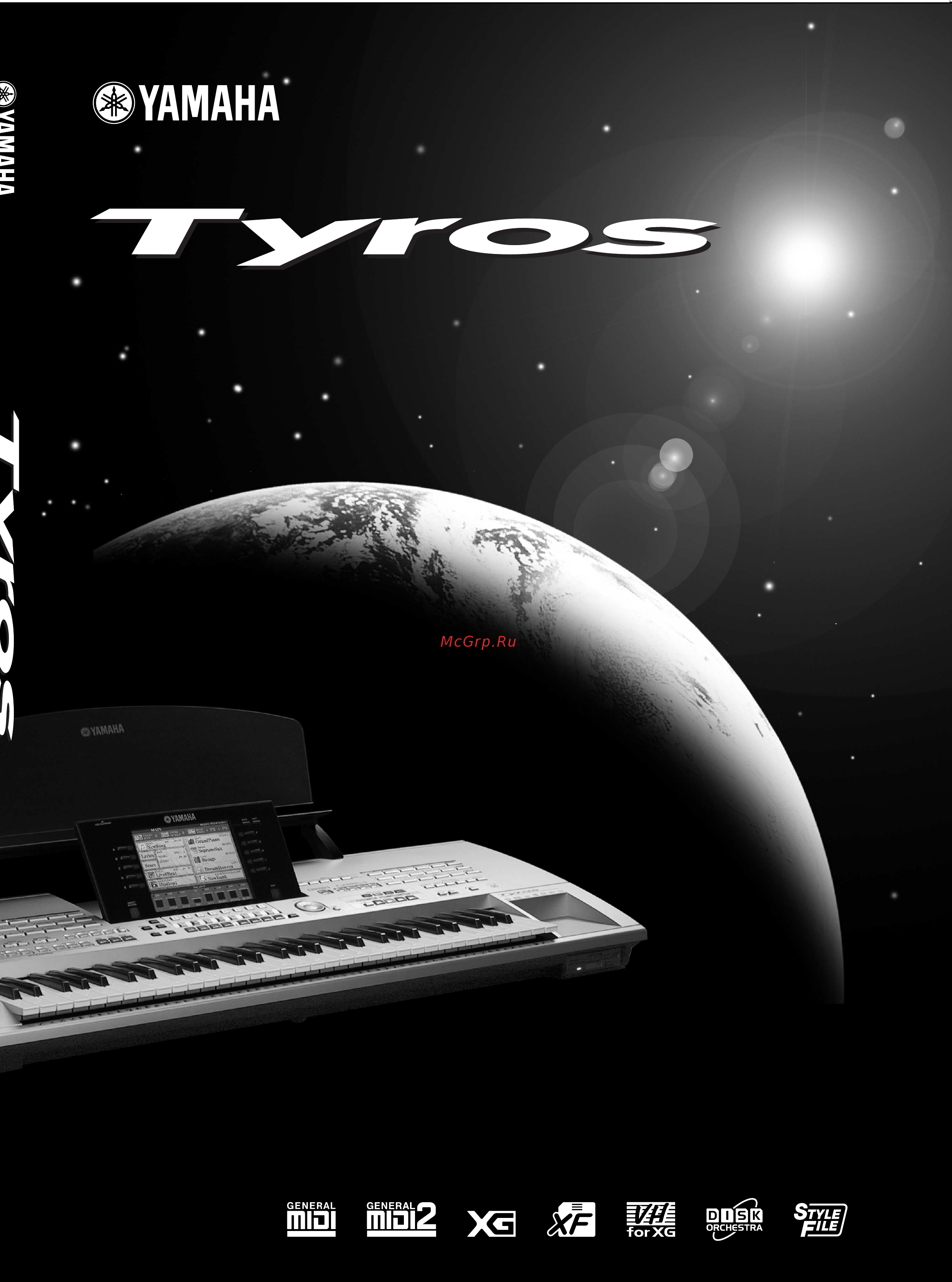 Yamaha Tyros Инструкция по эксплуатации онлайн