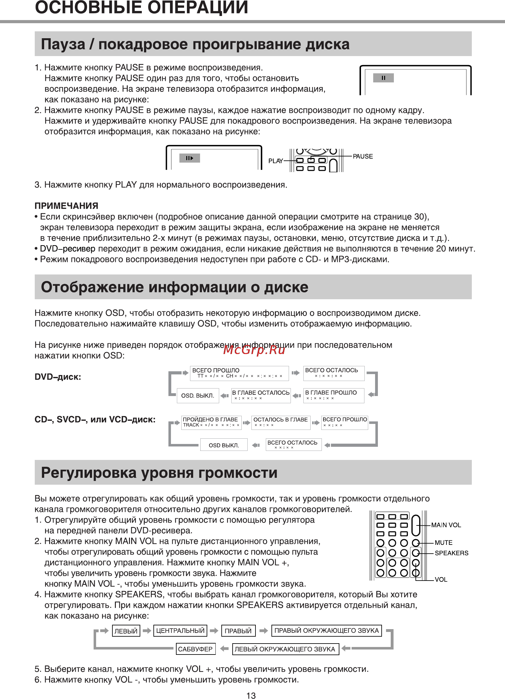 BBK DK960S Инструкция по эксплуатации онлайн [15/43] 12970