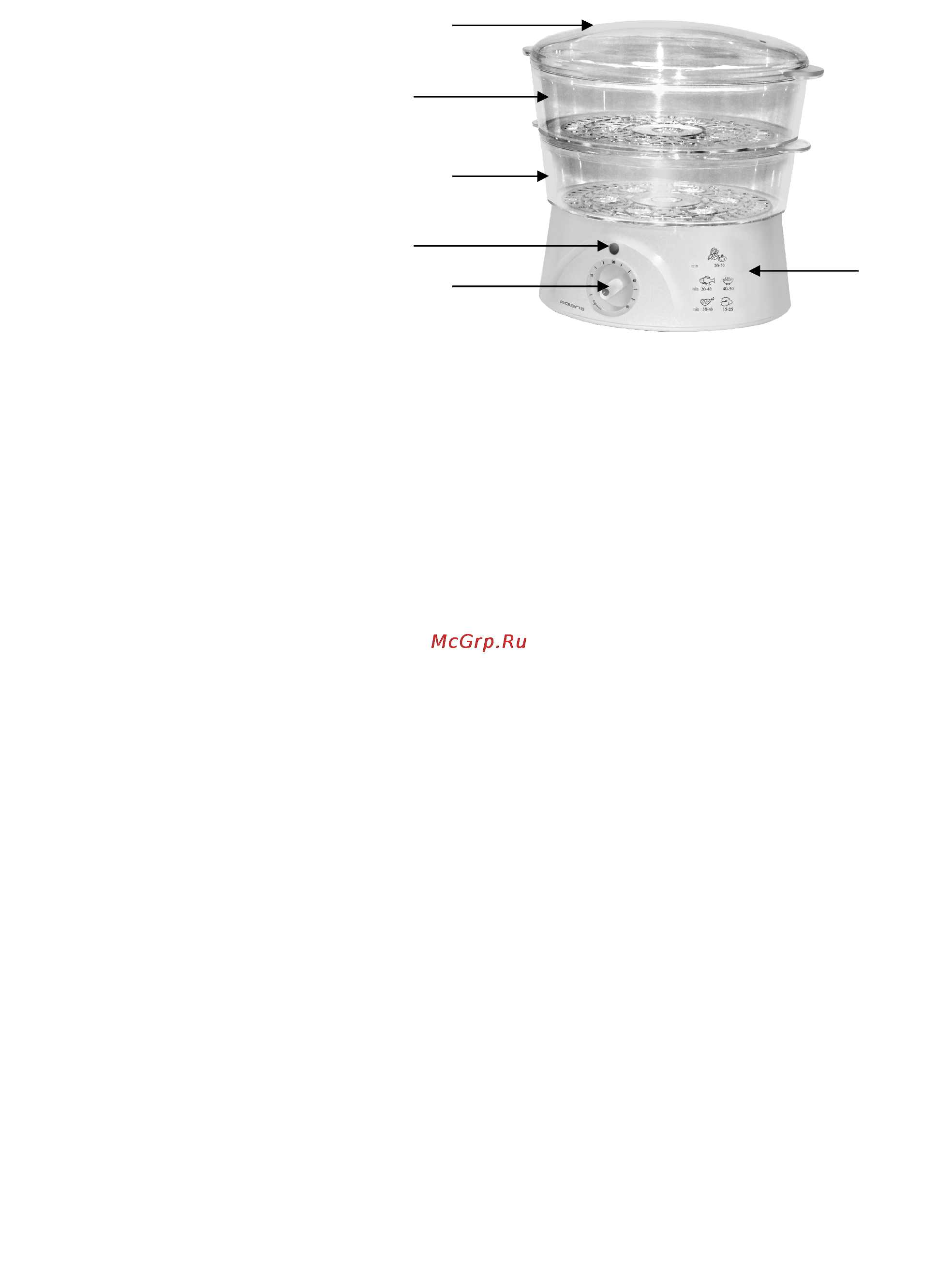Polaris PFS 0203 [4/11] Использование прибора
