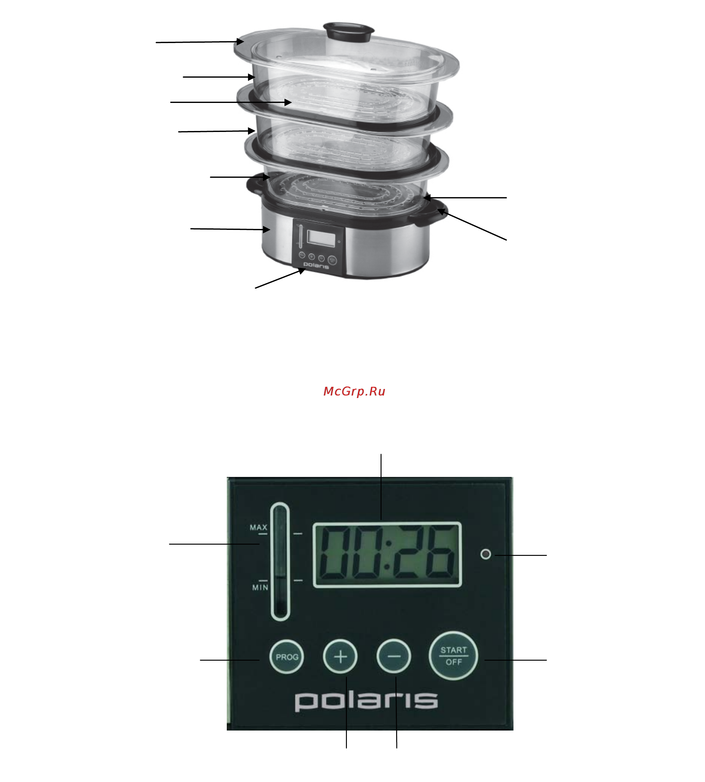 Polaris PFS 0309 AD [4/14] Описание прибора