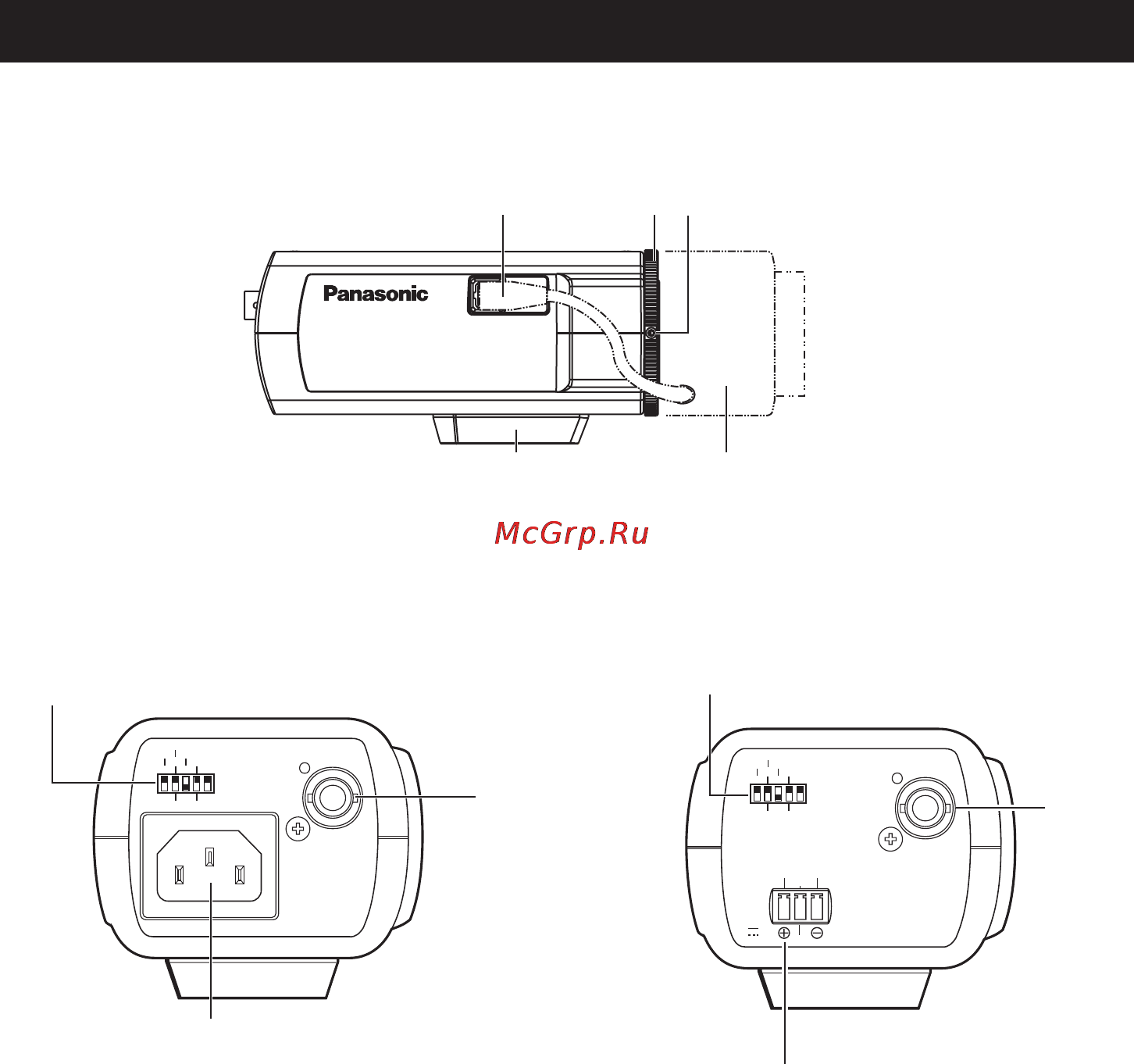 Panasonic WV-CP290/G [9/21] V i n nc