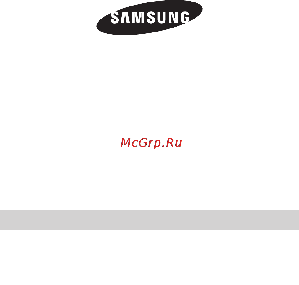 Samsung SC4520 [32/32] Якщо у вас виникнуть запитання чи коментарі відносно продукуції компанії samsung будь ласка телефонуйте в iнформаційний центр компанії samsung