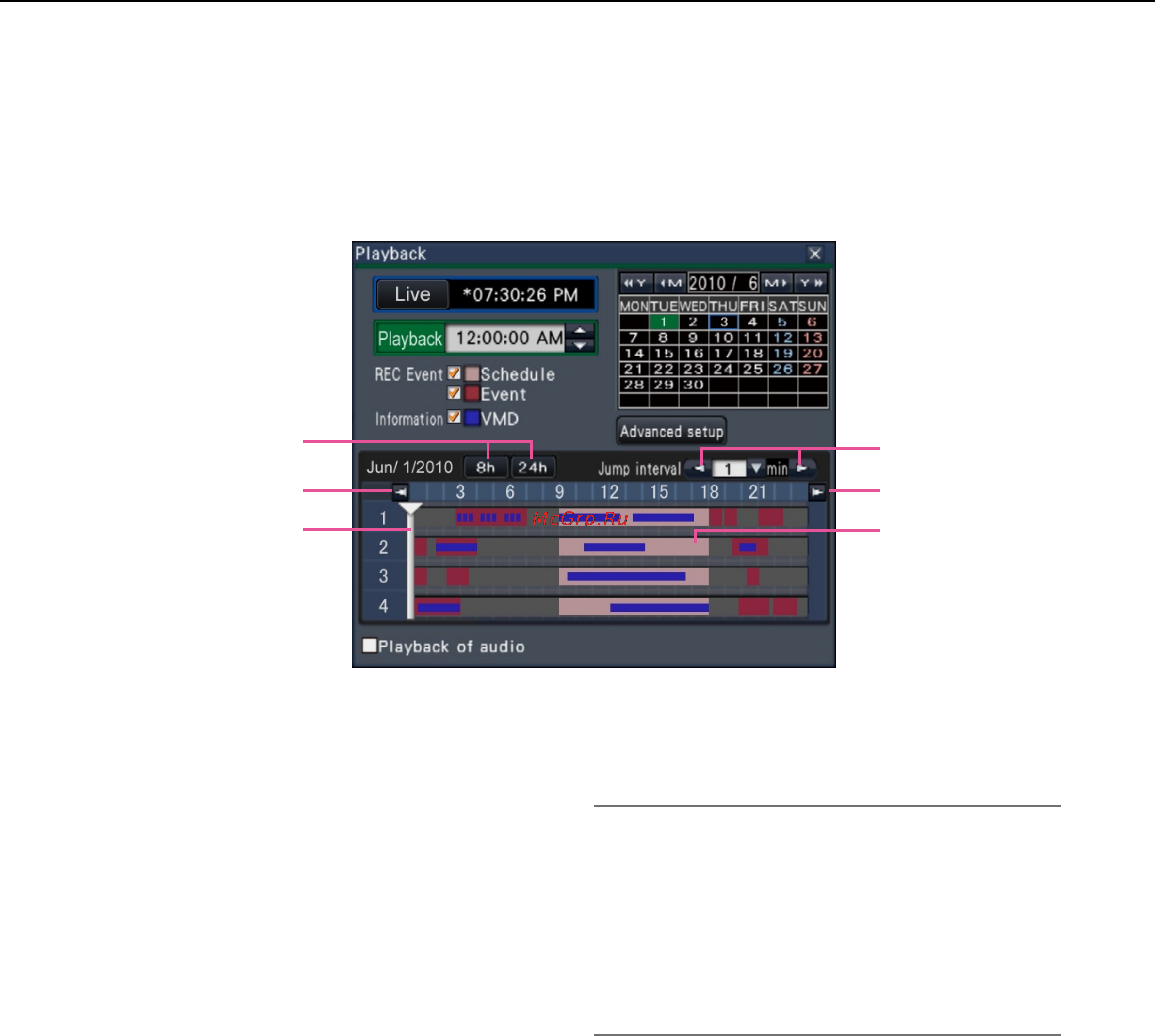 Panasonic WJ-NV200K [29/97] Date time operation panel playback display