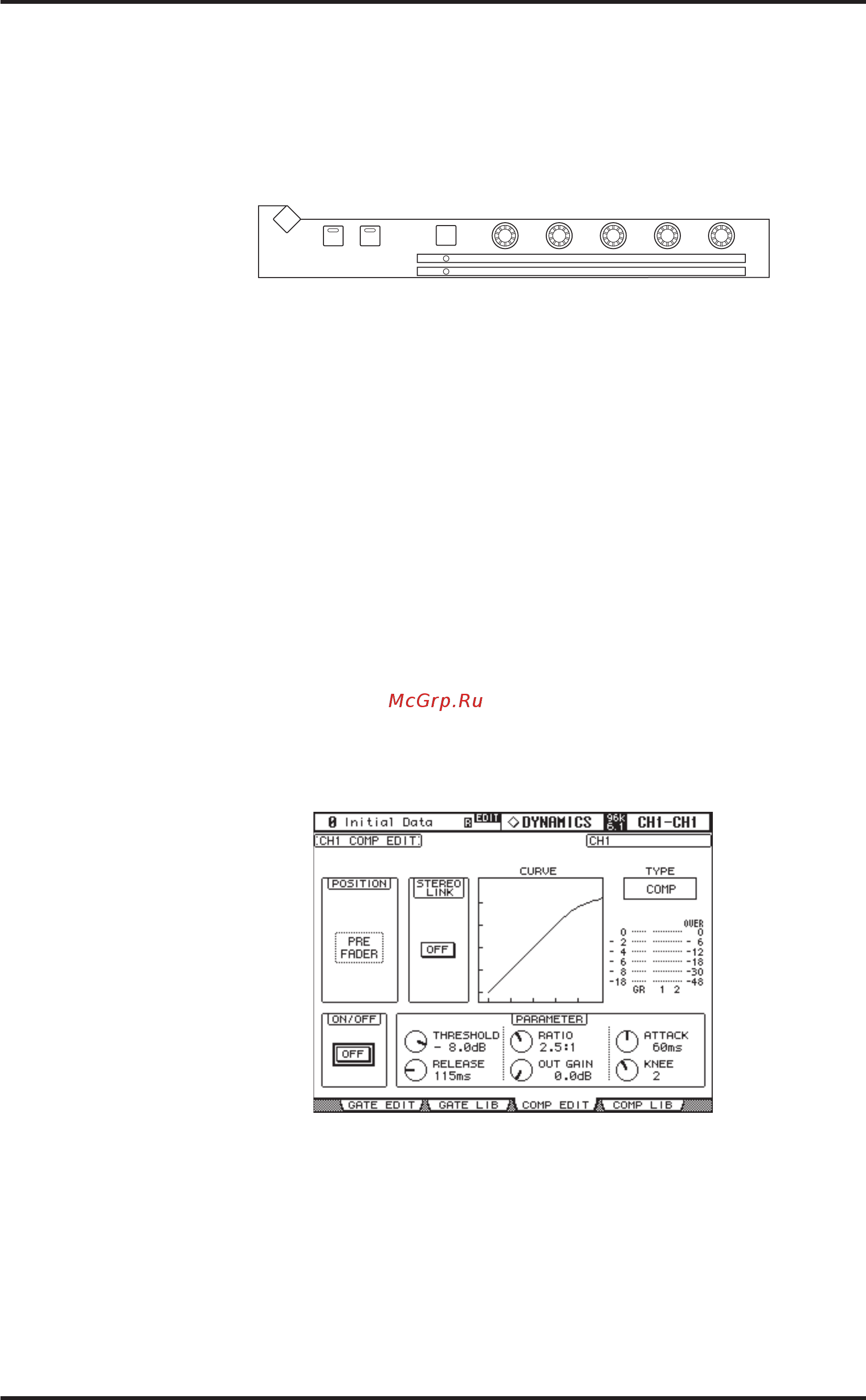 Yamaha 02R96VCM [118/341] Использование контроллеров selected channel dynamics