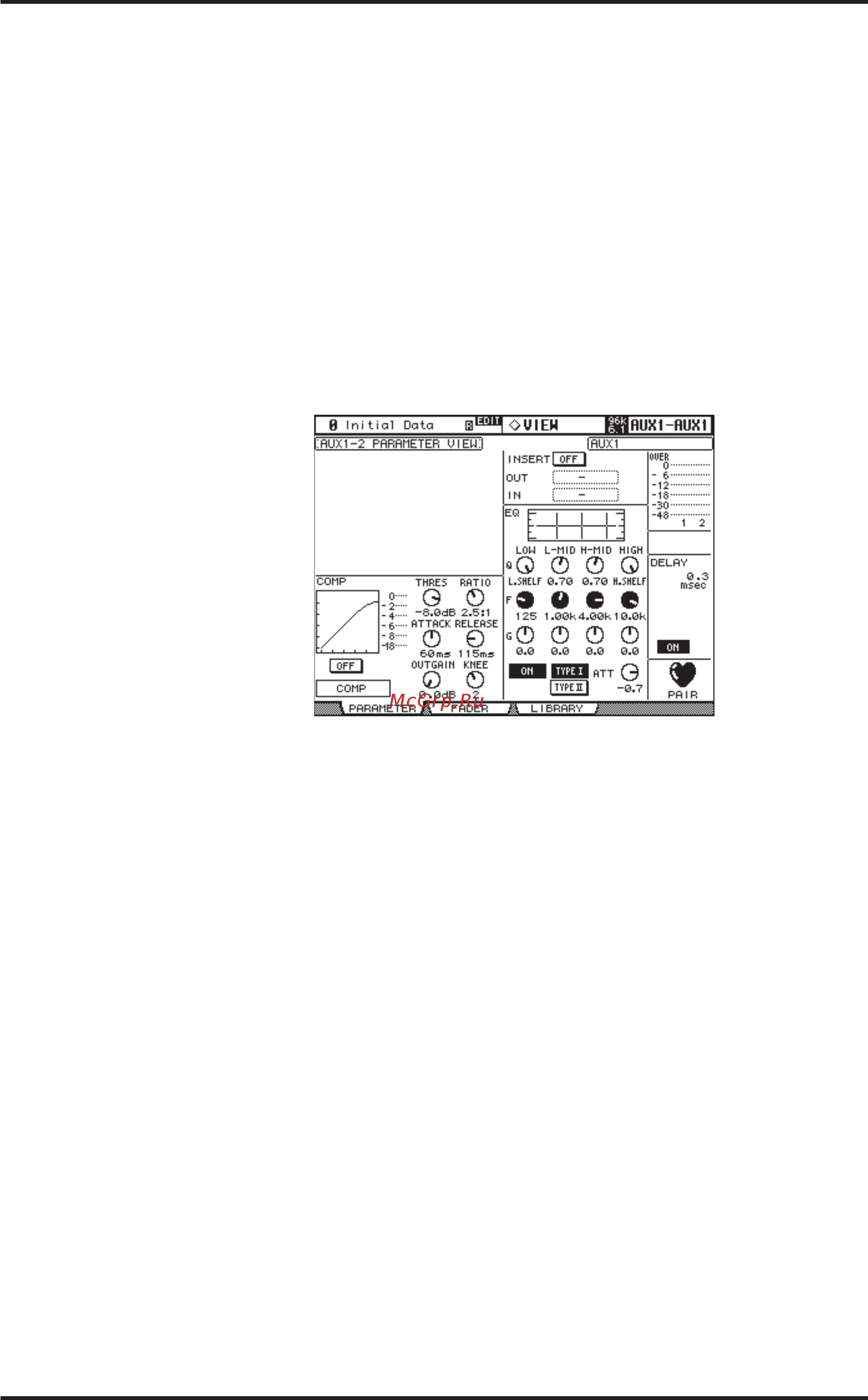 Yamaha 02R96VCM [130/341] Просмотр установок канальных фейдеров