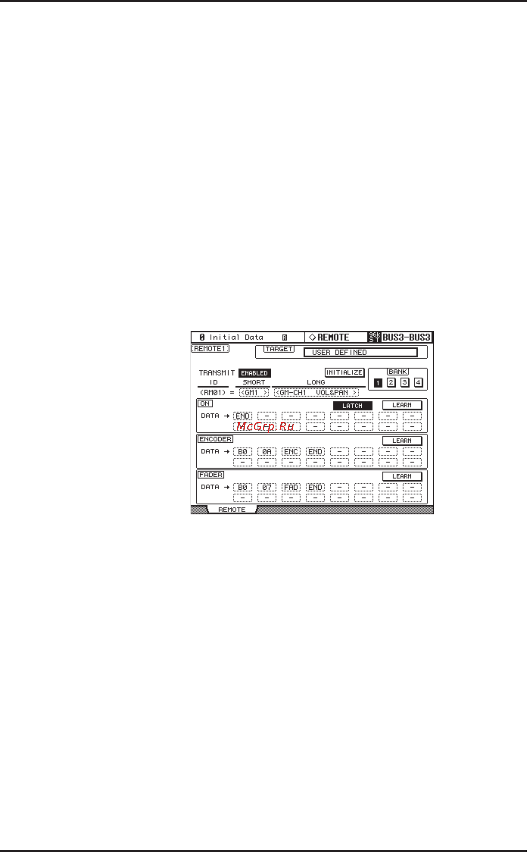 Yamaha 02R96VCM [221/341] Использование определяемого пользователем дистанционного рабочего режима remote layer