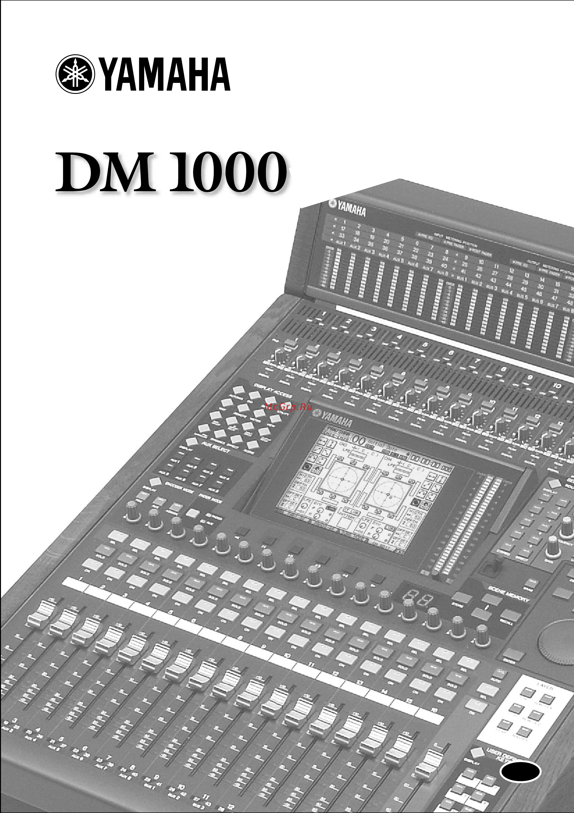Yamaha DM1000VCM Инструкция по эксплуатации онлайн