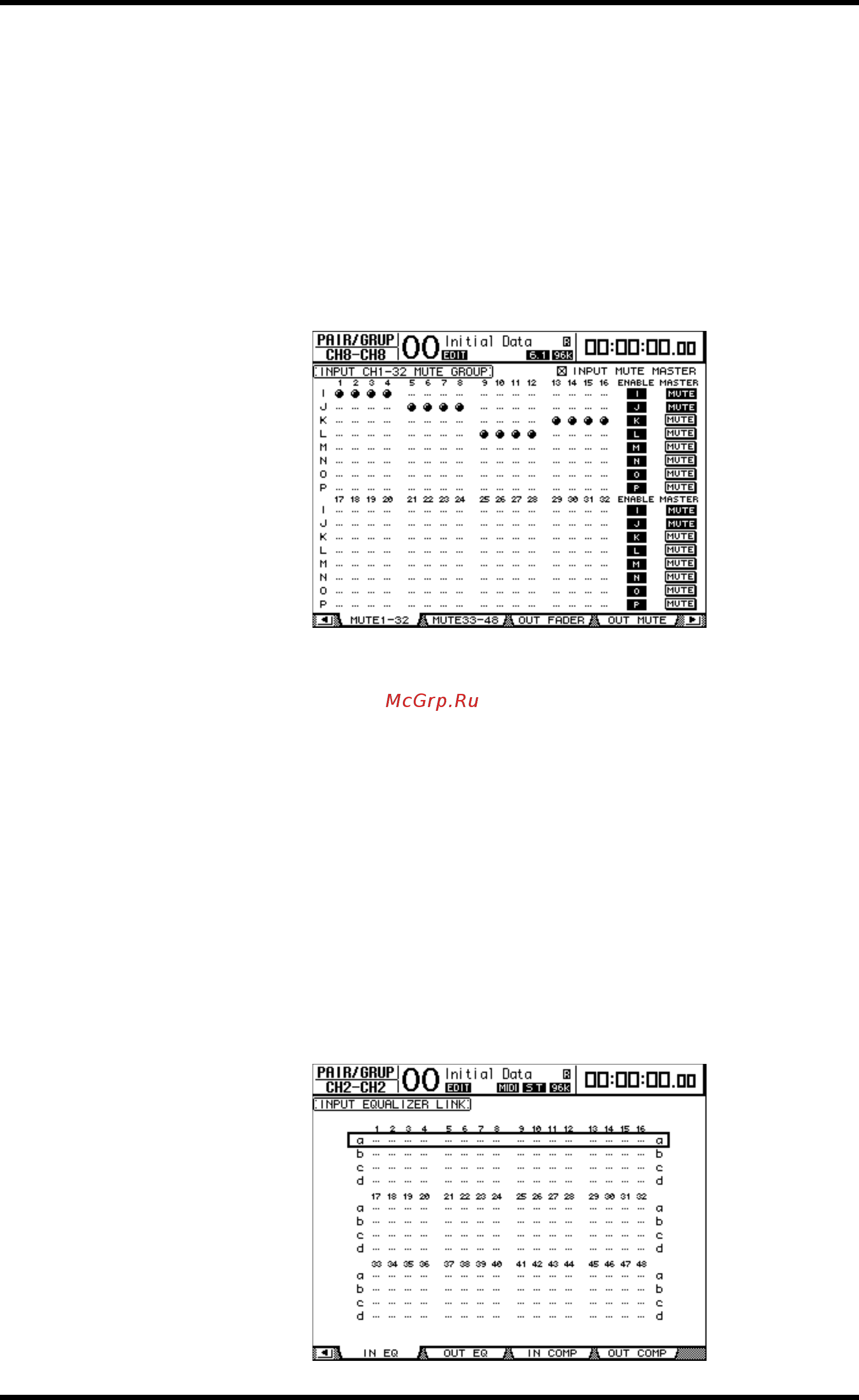 Yamaha DM1000V2E1 [152/310] Использование функции mute group master