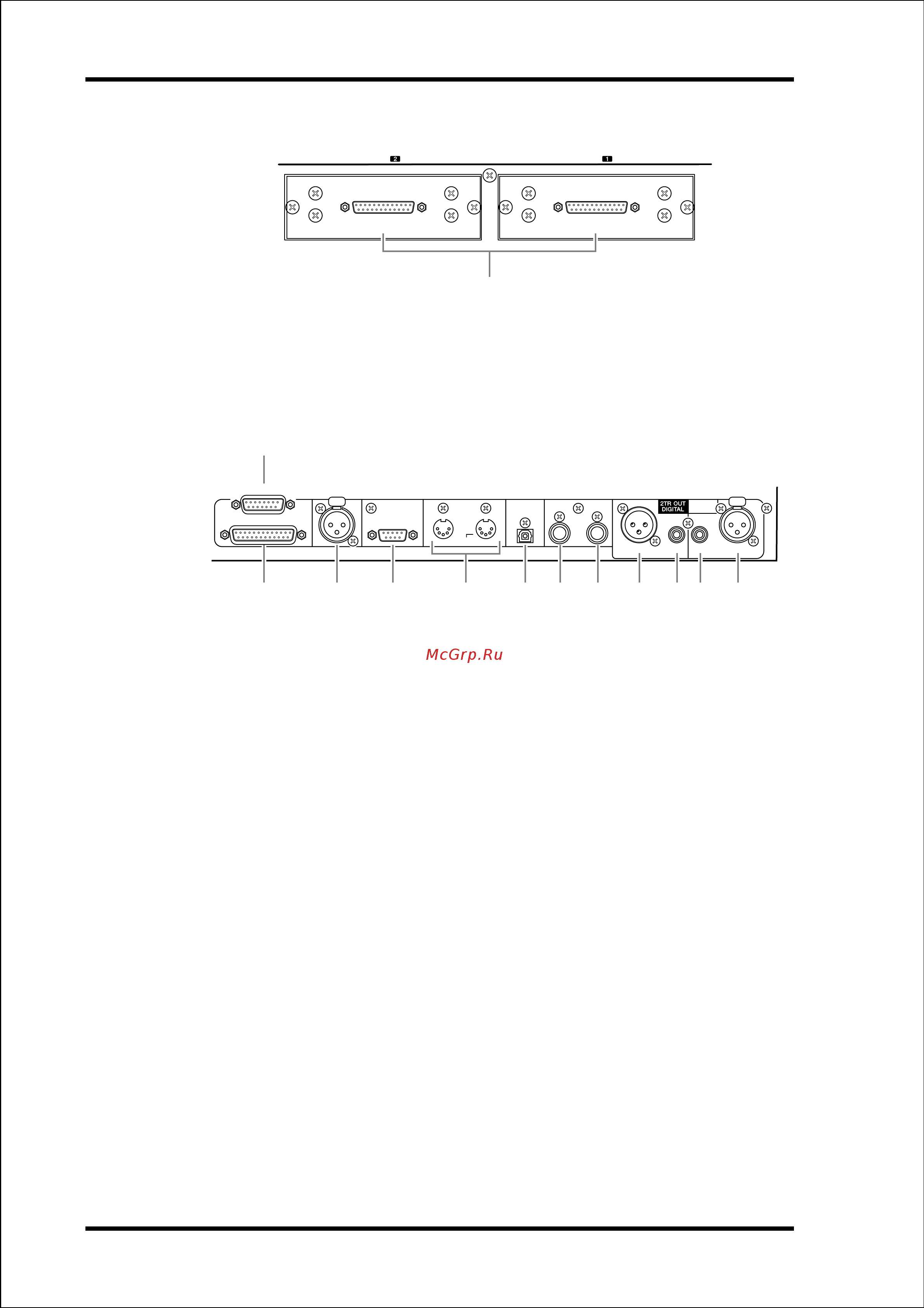 Yamaha DM1000V2E1 [26/310] Блок ввода вывода и регуляторов