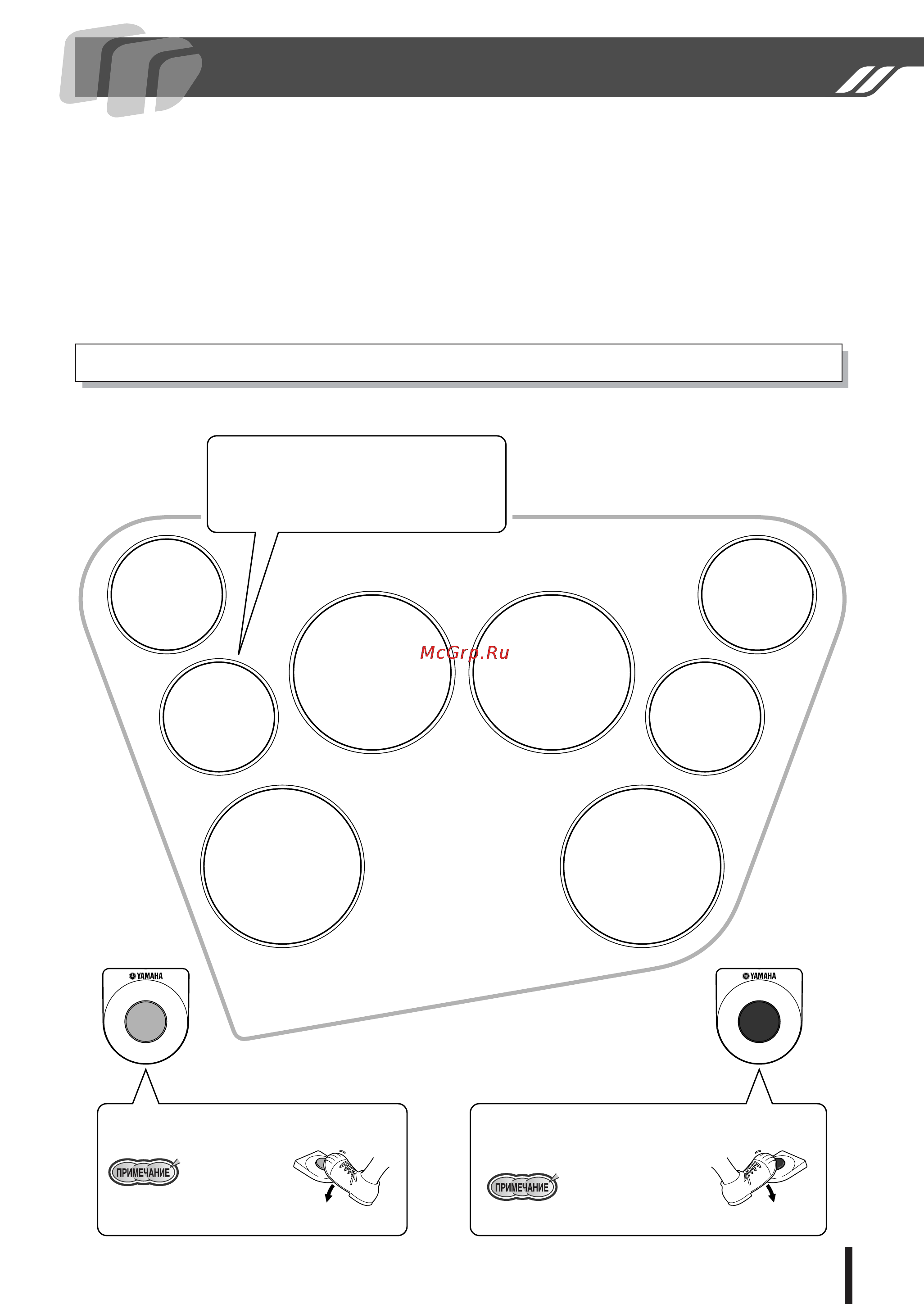Yamaha DD65 [13/60] Названия пэдов