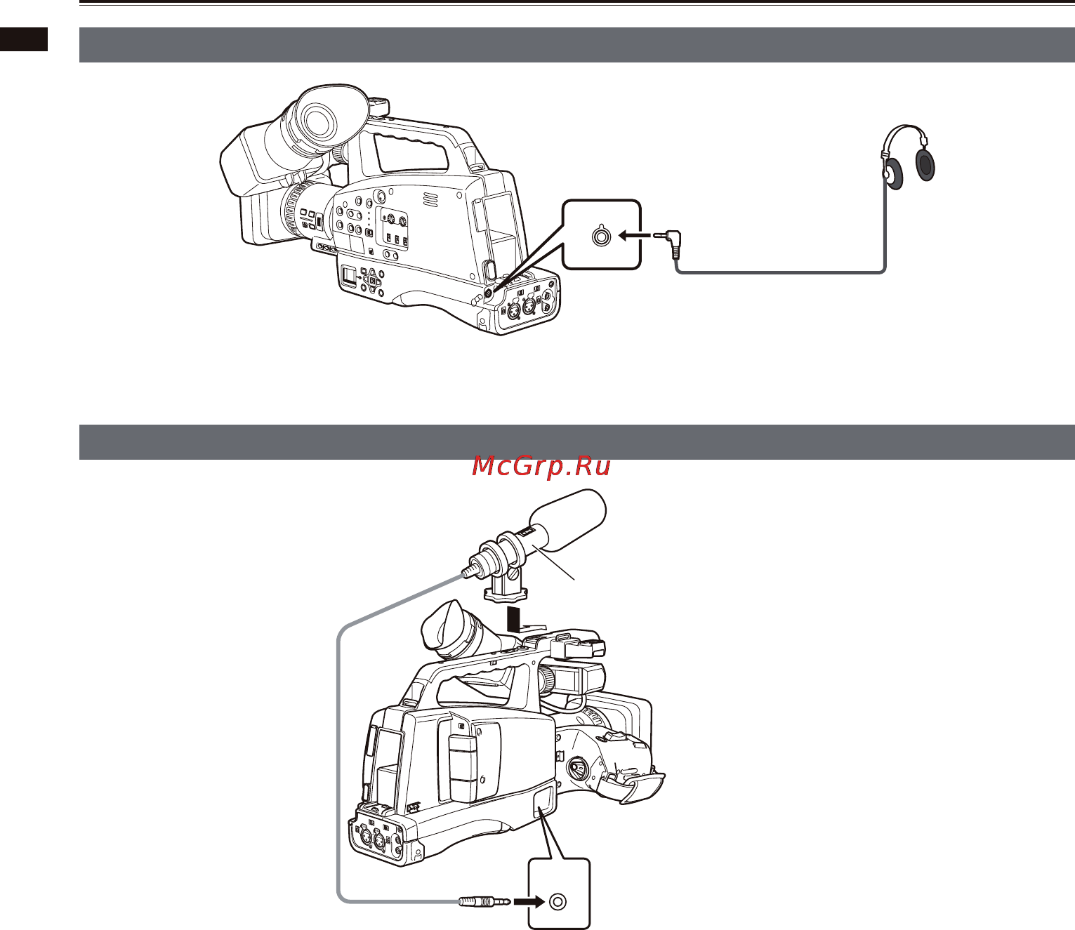 Panasonic AG-HMC84ER [102/178] Наушники