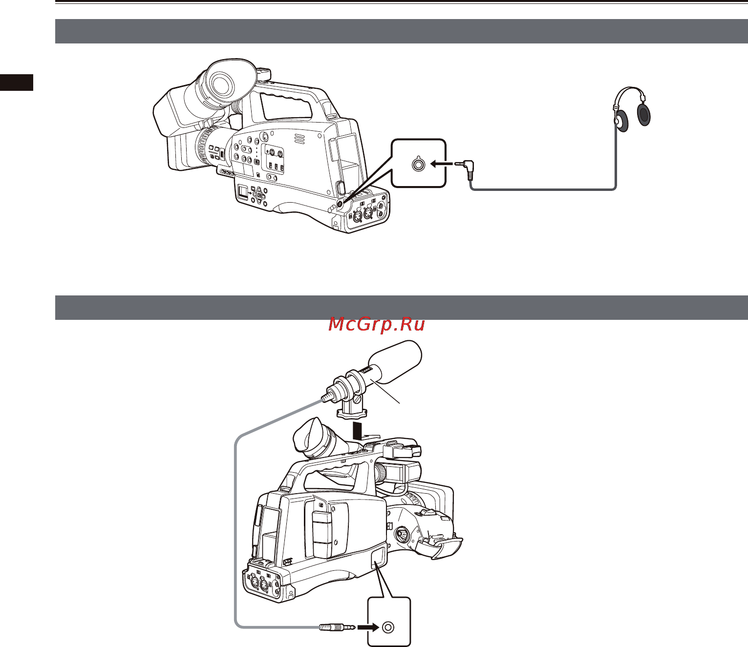Panasonic AG-HMC84ER [138/178] Наушники
