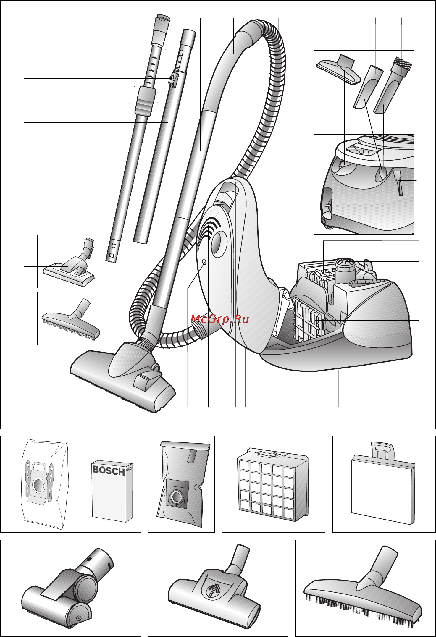 Bosch BSG62144I [2/101] Pictures