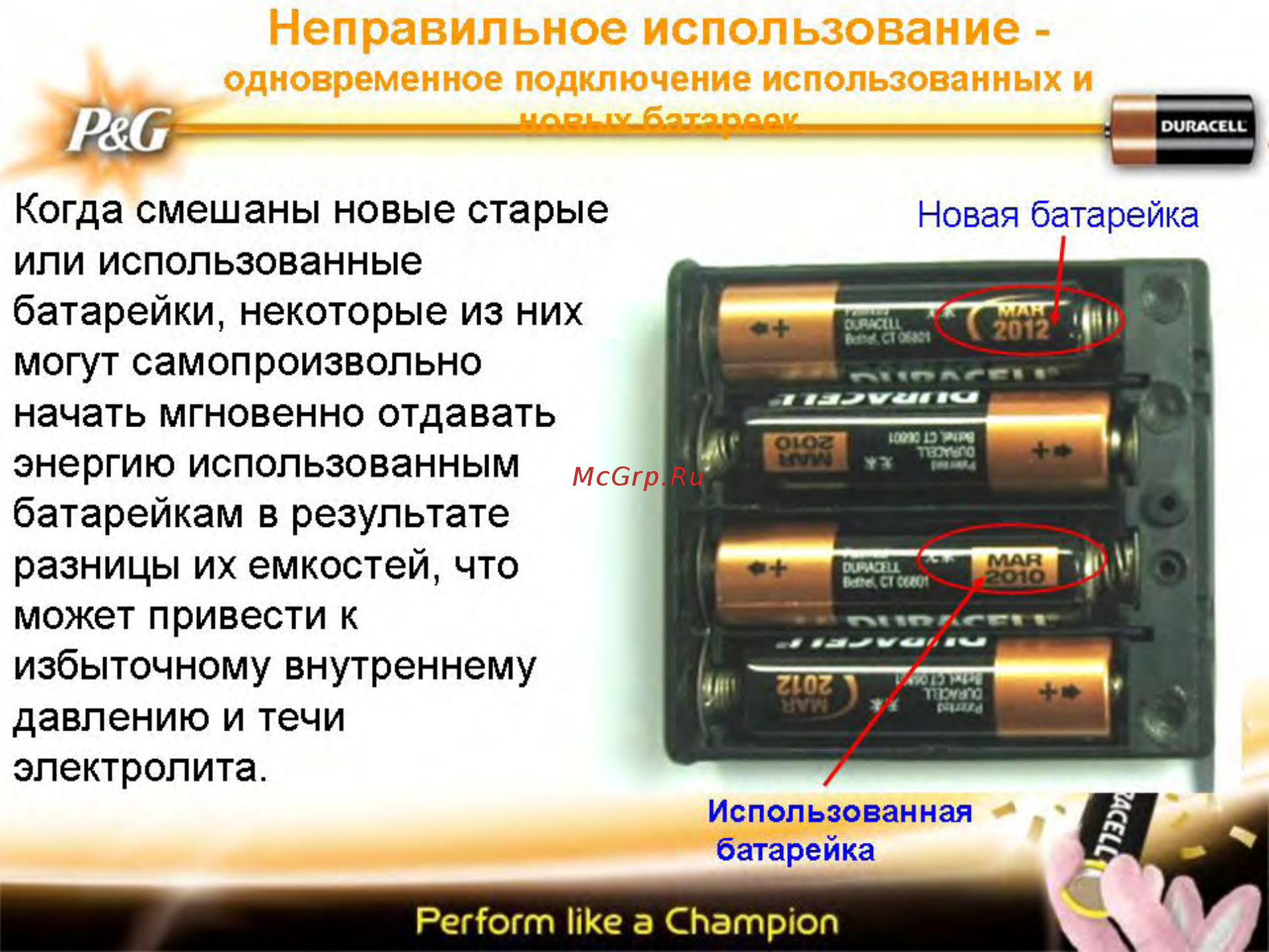 Duracell Ultra CR2 1 шт. [10/10] Неправильное использование