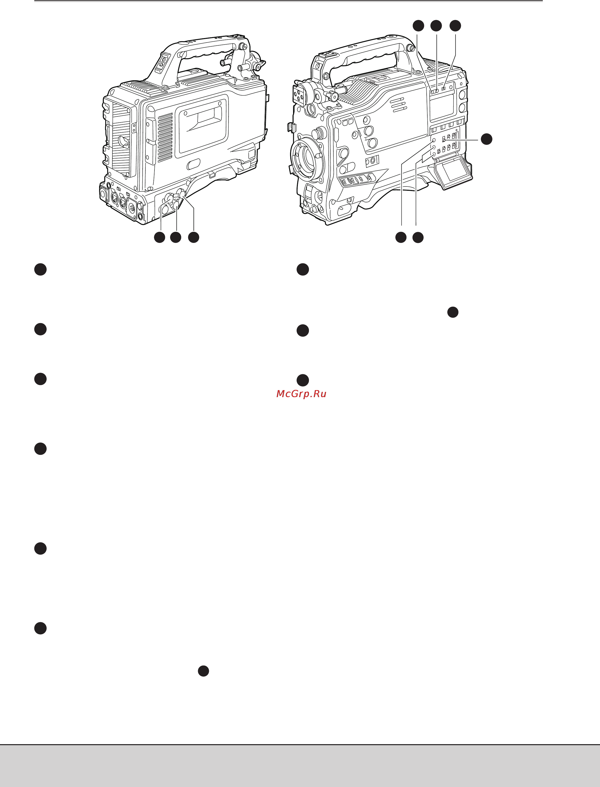 Panasonic AJ-SDX900 [15/102] Глава 2 компоненты и их функции
