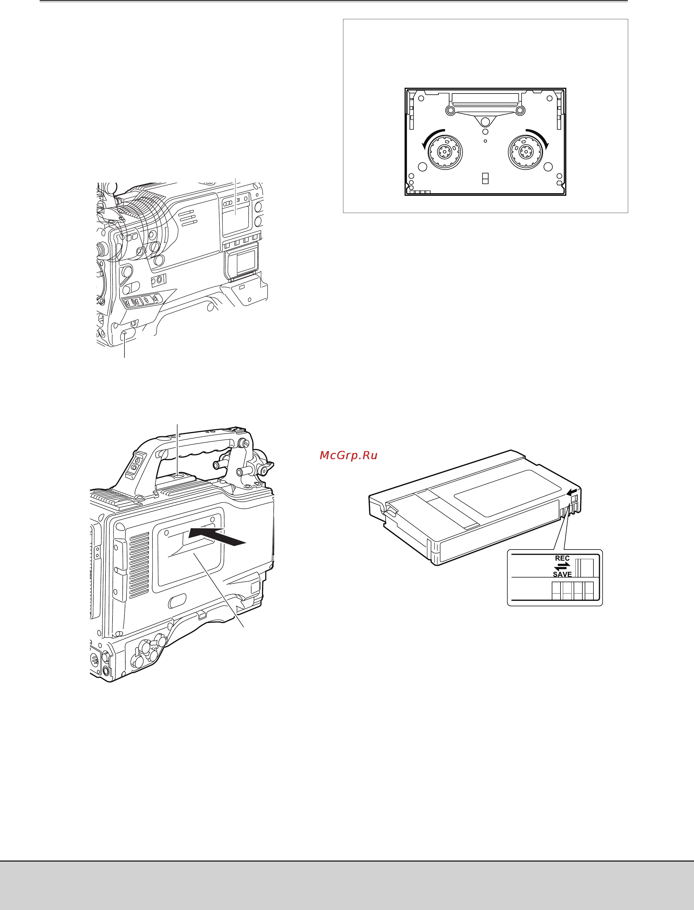 Panasonic AJ-SDX900 [19/102] Глава 3 запись и воспроизведение