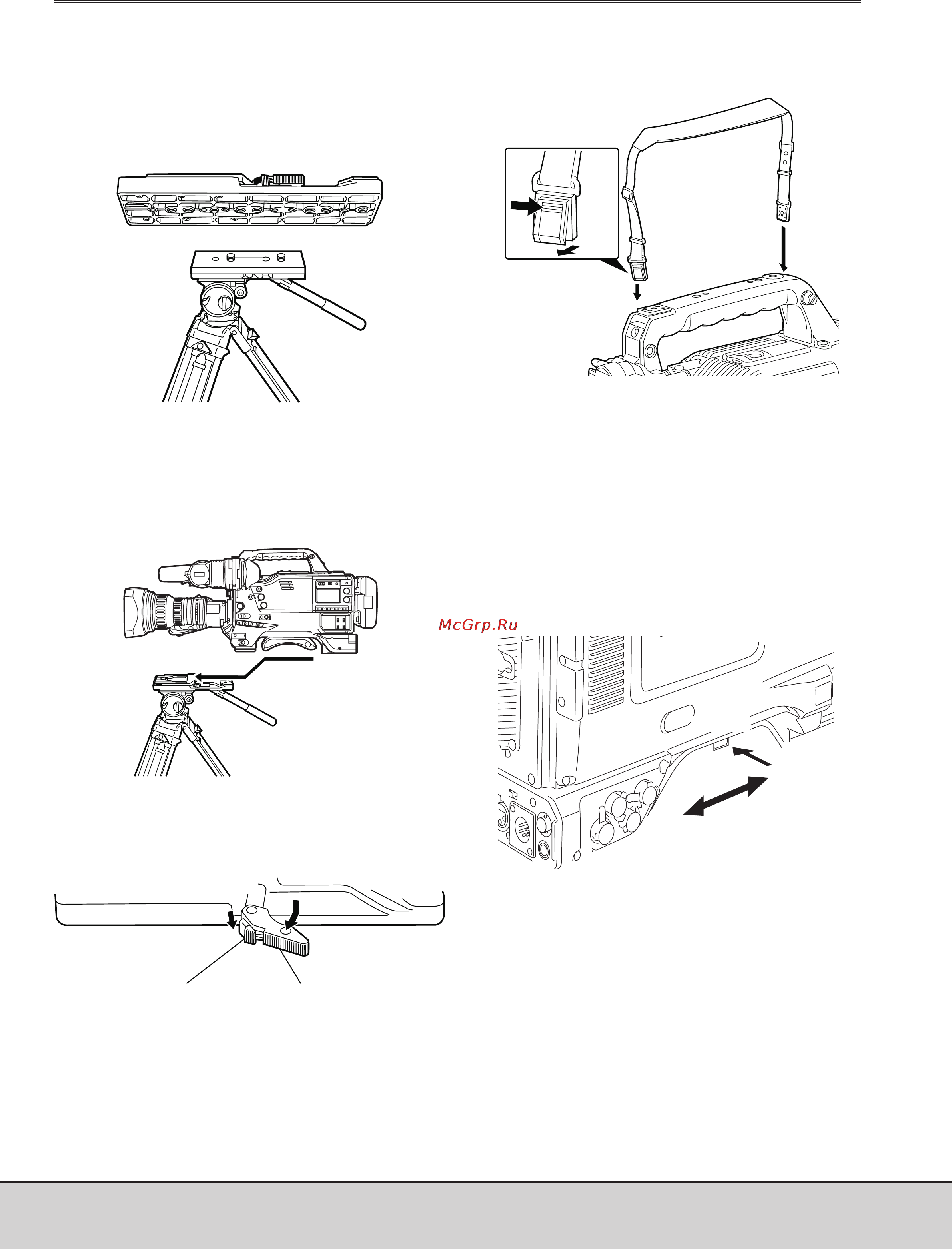 Panasonic AJ-SDX900 [67/102] Глава 5 подготовка
