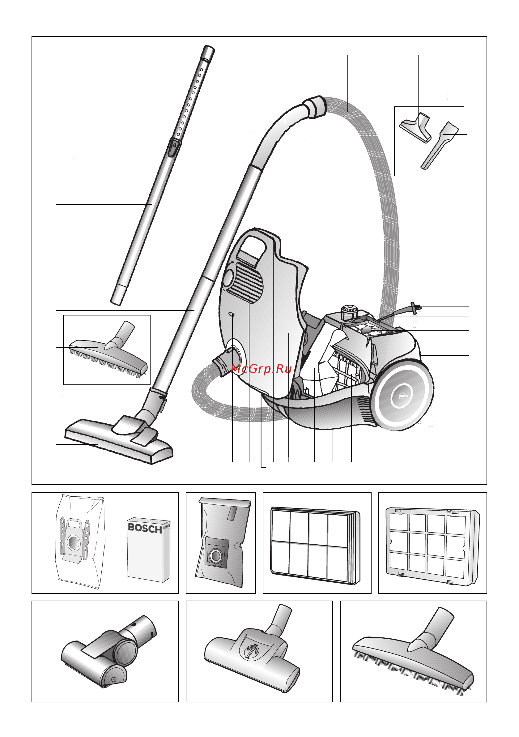 Bosch BSGL 2MOVE5 Инструкция по эксплуатации онлайн [83/88] 58895
