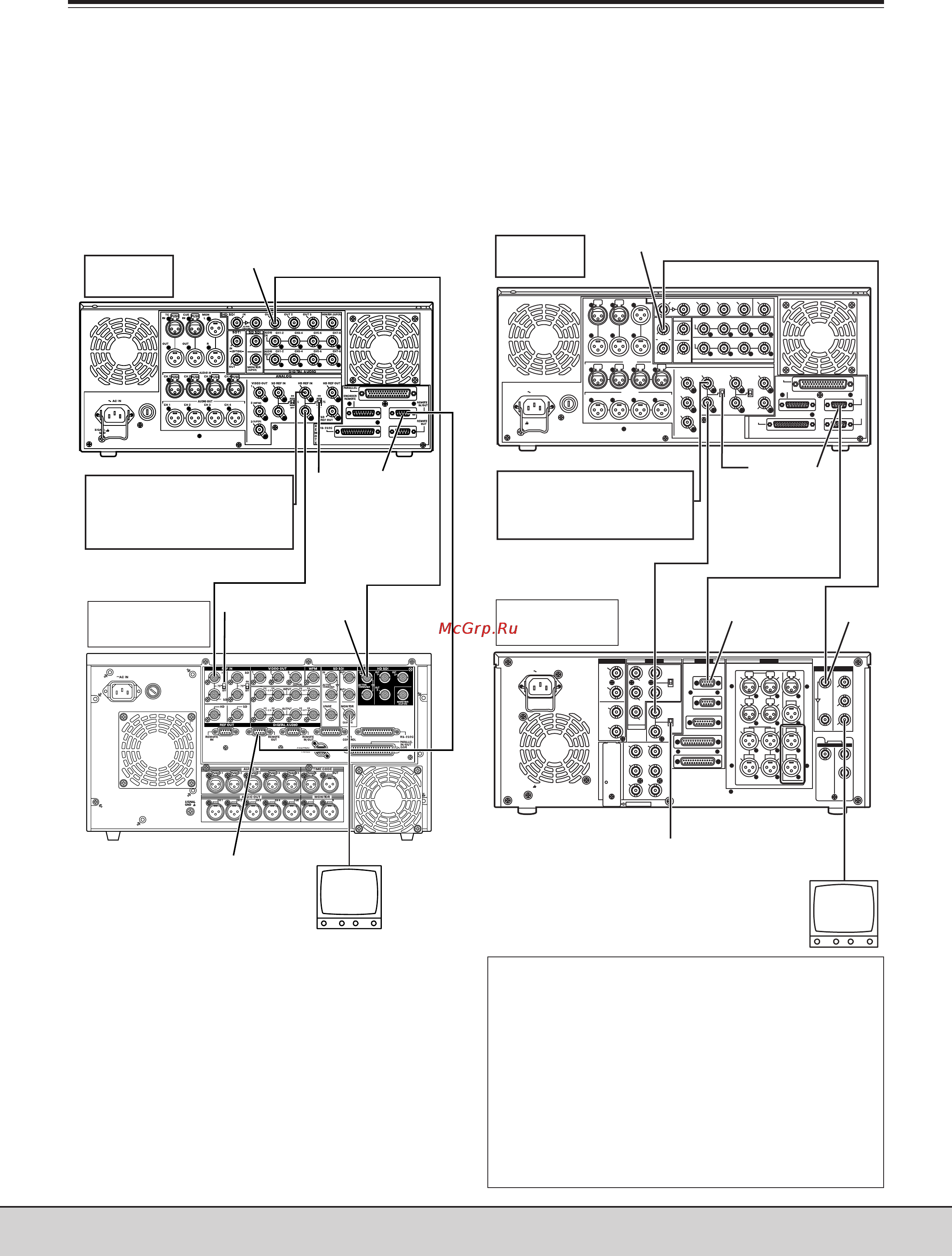 Panasonic AJ-HD1700E [21/133] Соединения