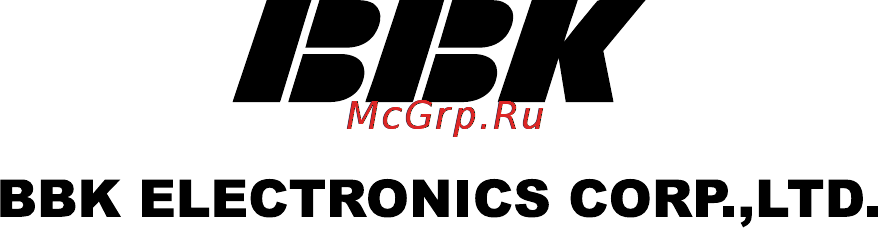 BBK 940S Инструкция по эксплуатации онлайн [39/39] 13425