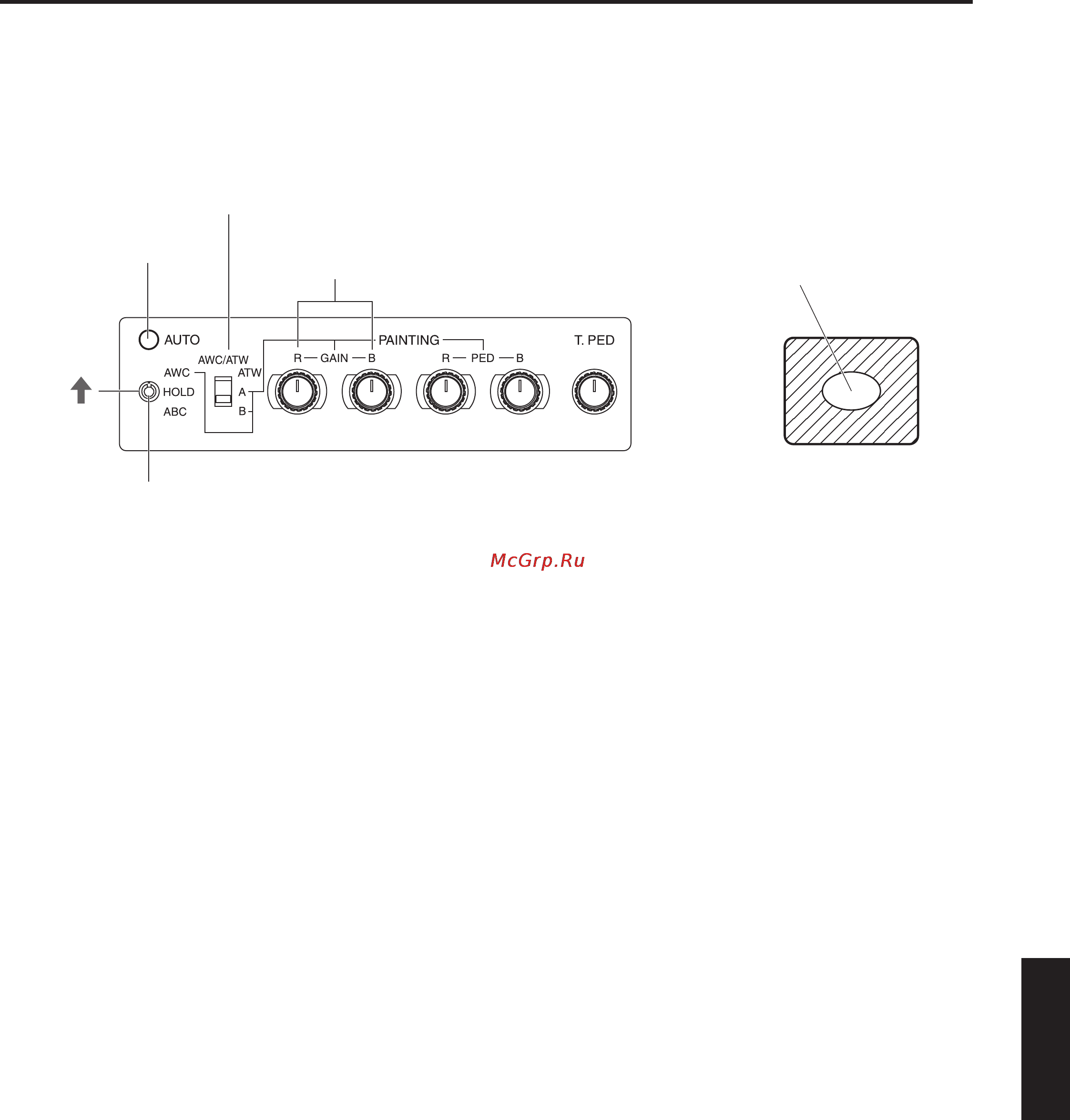 Panasonic AW-RC600 [115/124] Регулировка