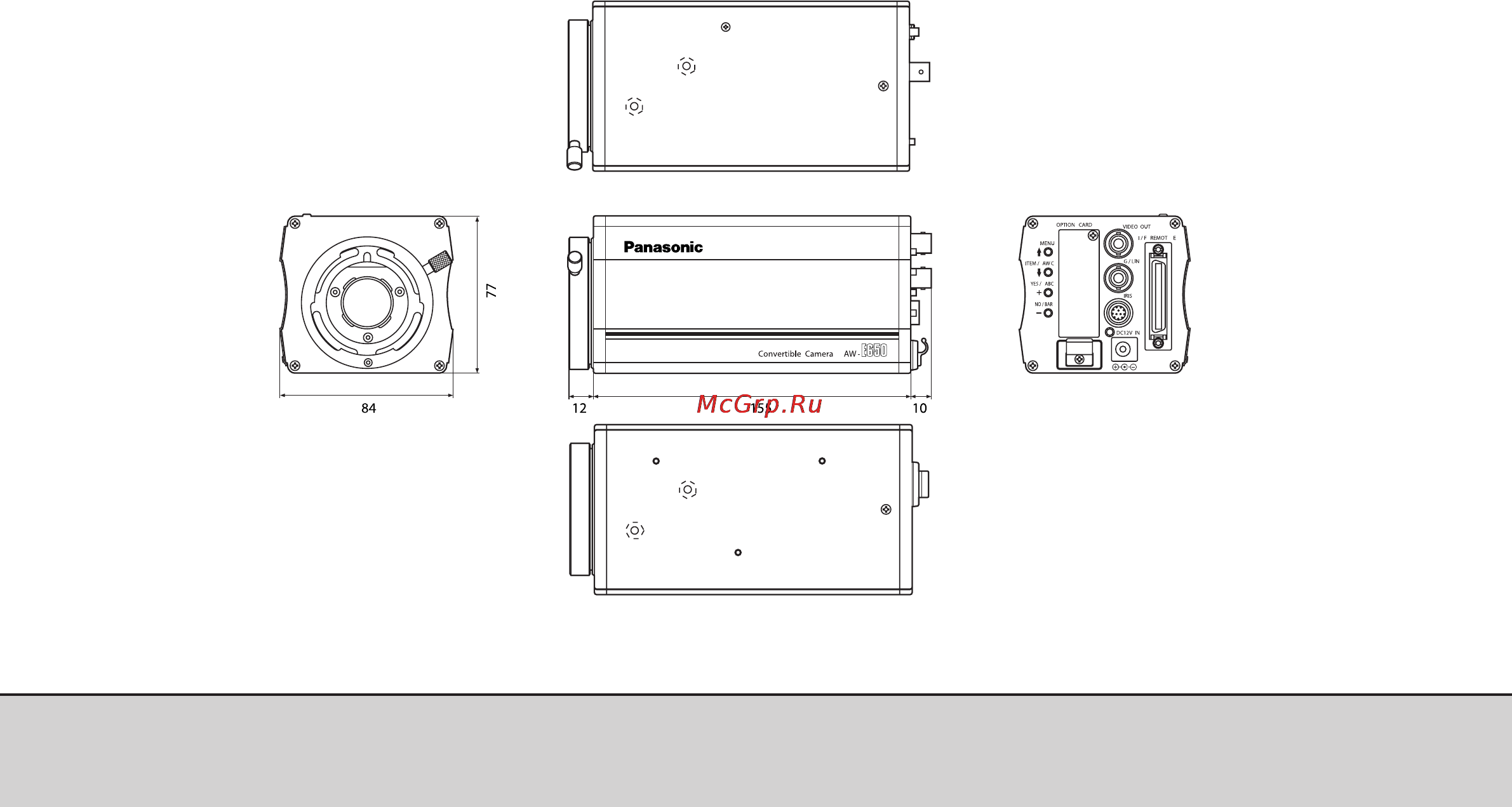Panasonic AW-E650 [62/69] Aw e6550
