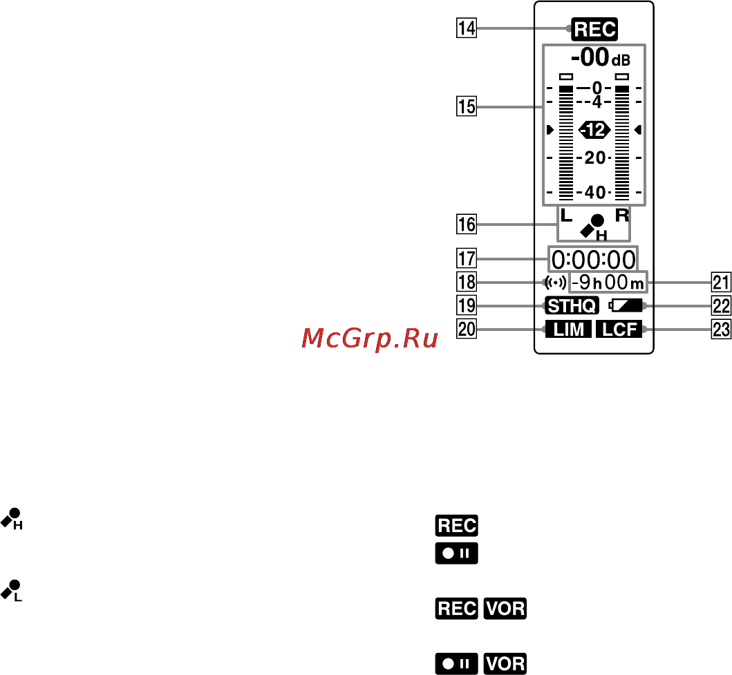 Sony ICD-SX67 Инструкция по эксплуатации онлайн [11/92] 13531