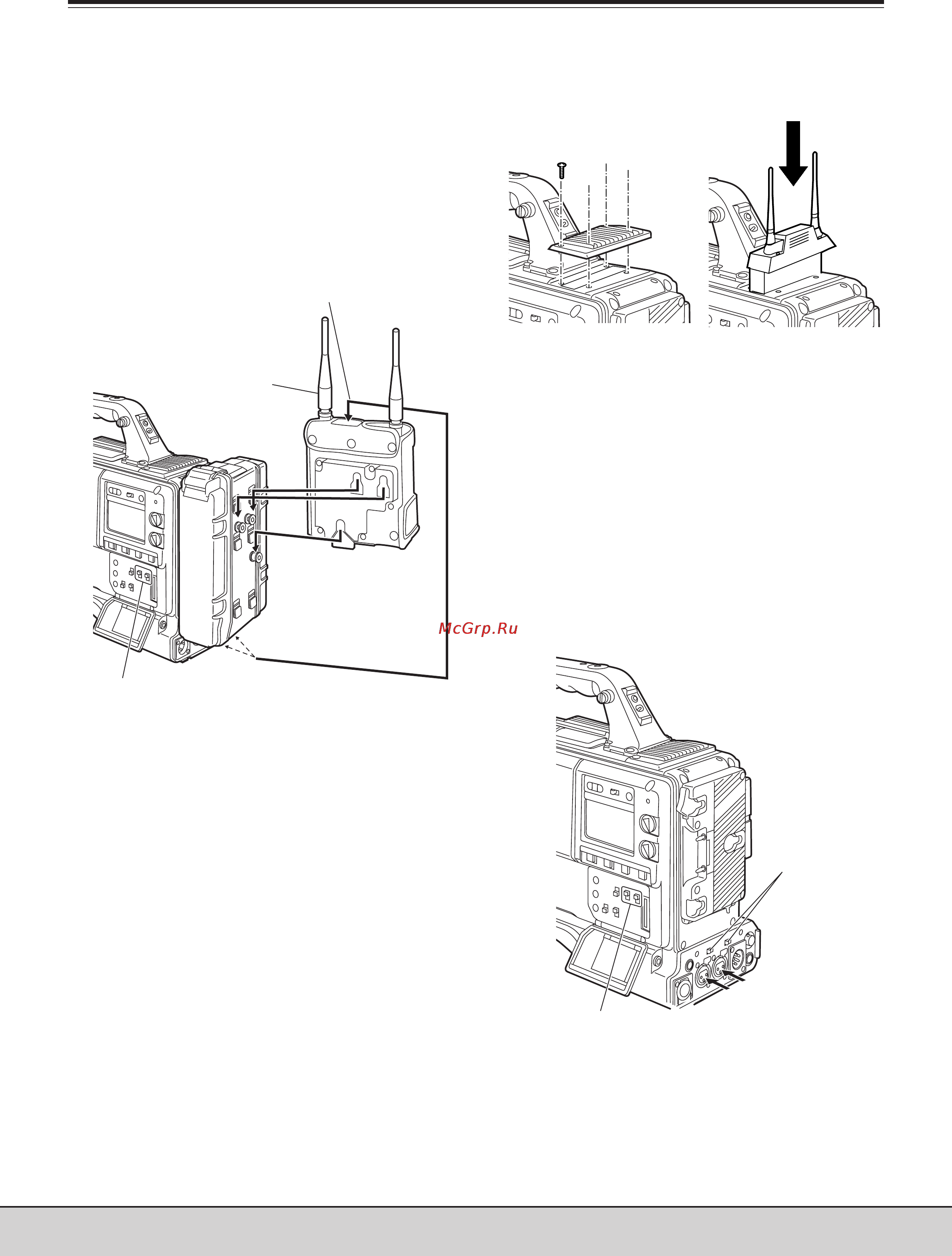 Panasonic AJ-SDC905 [68/108] Глава 5 подготовка