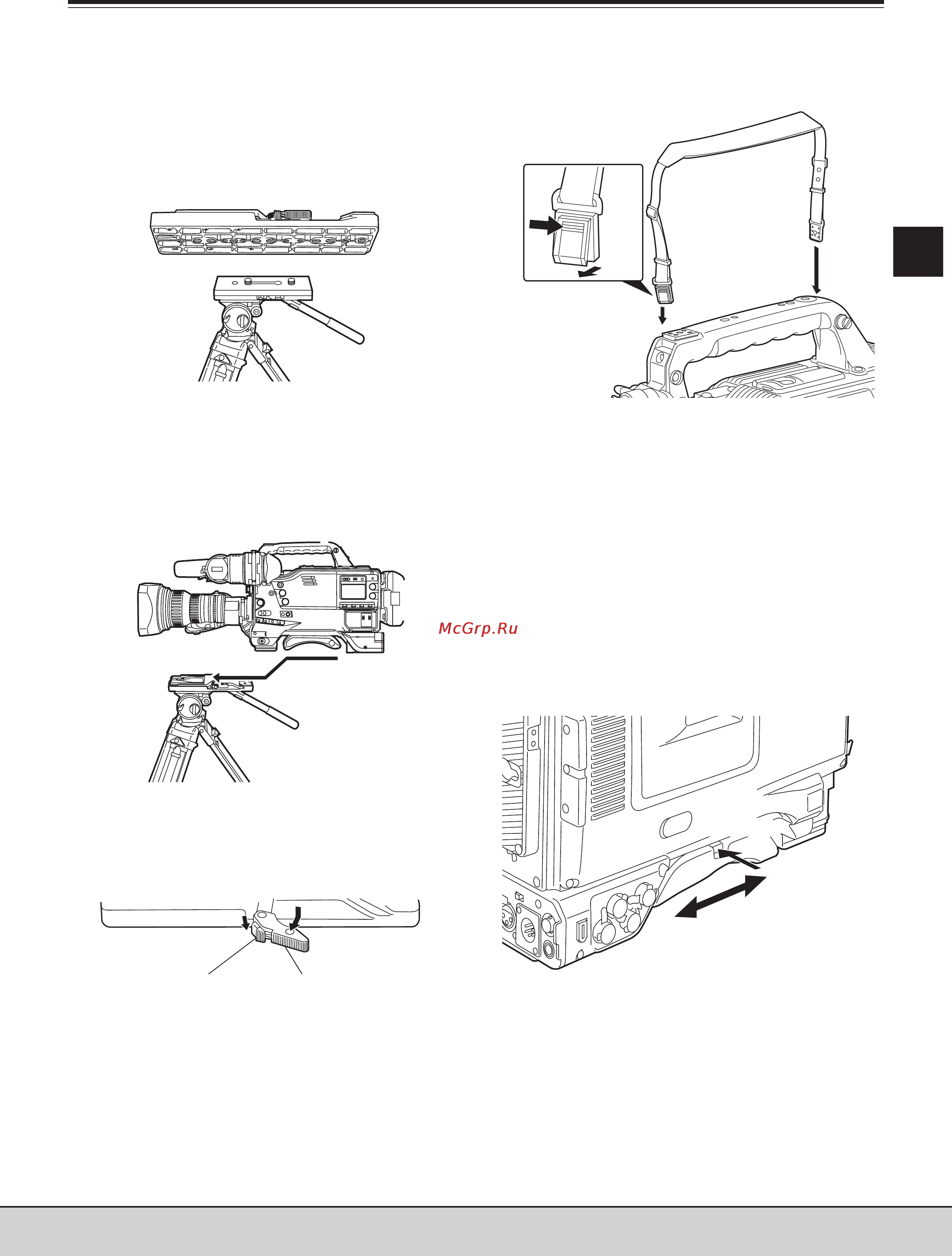 Panasonic AJ-SDC905 [69/108] Глава 5 подготовка