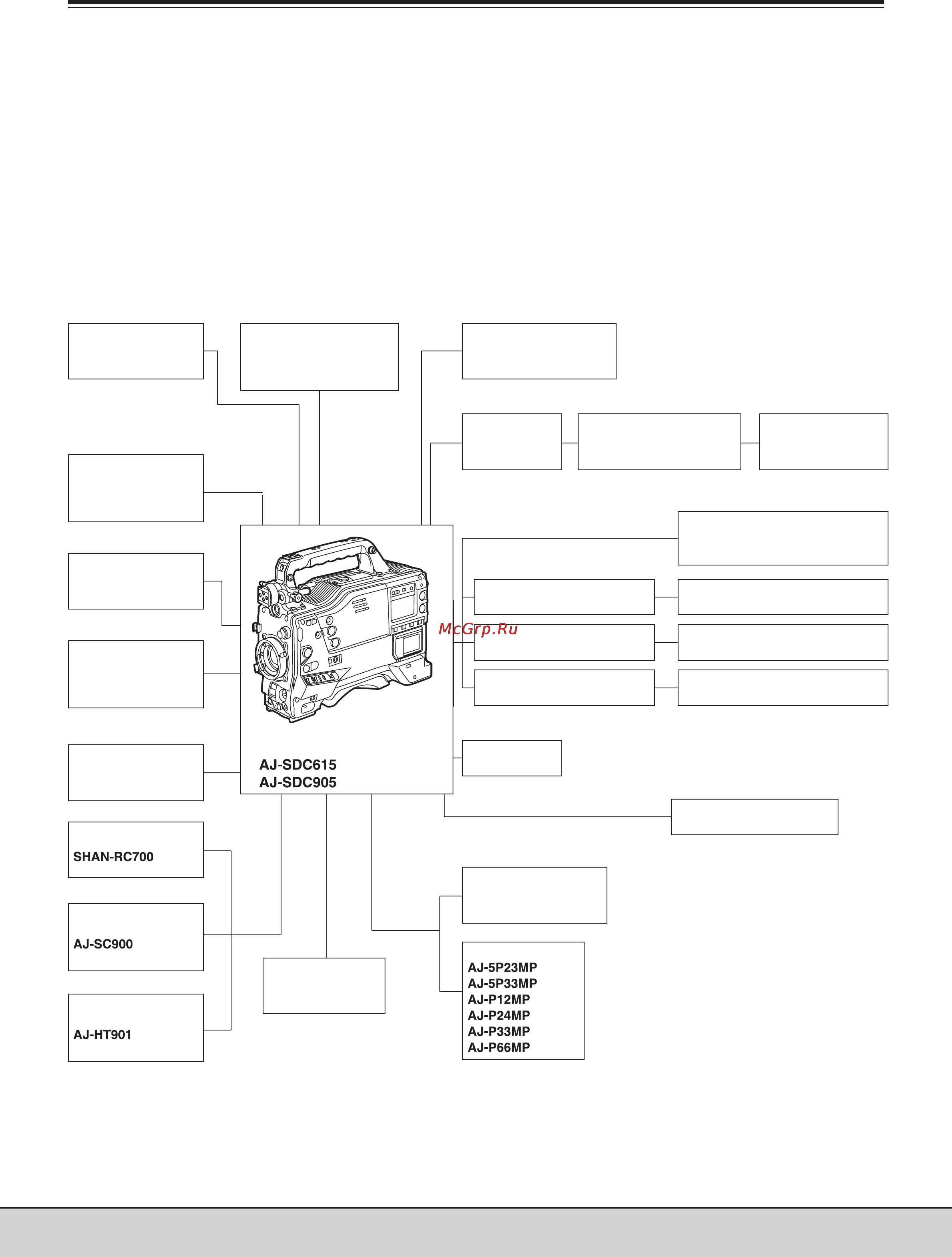 Panasonic AJ-SDC905 [8/108] Глава 1 общая информация