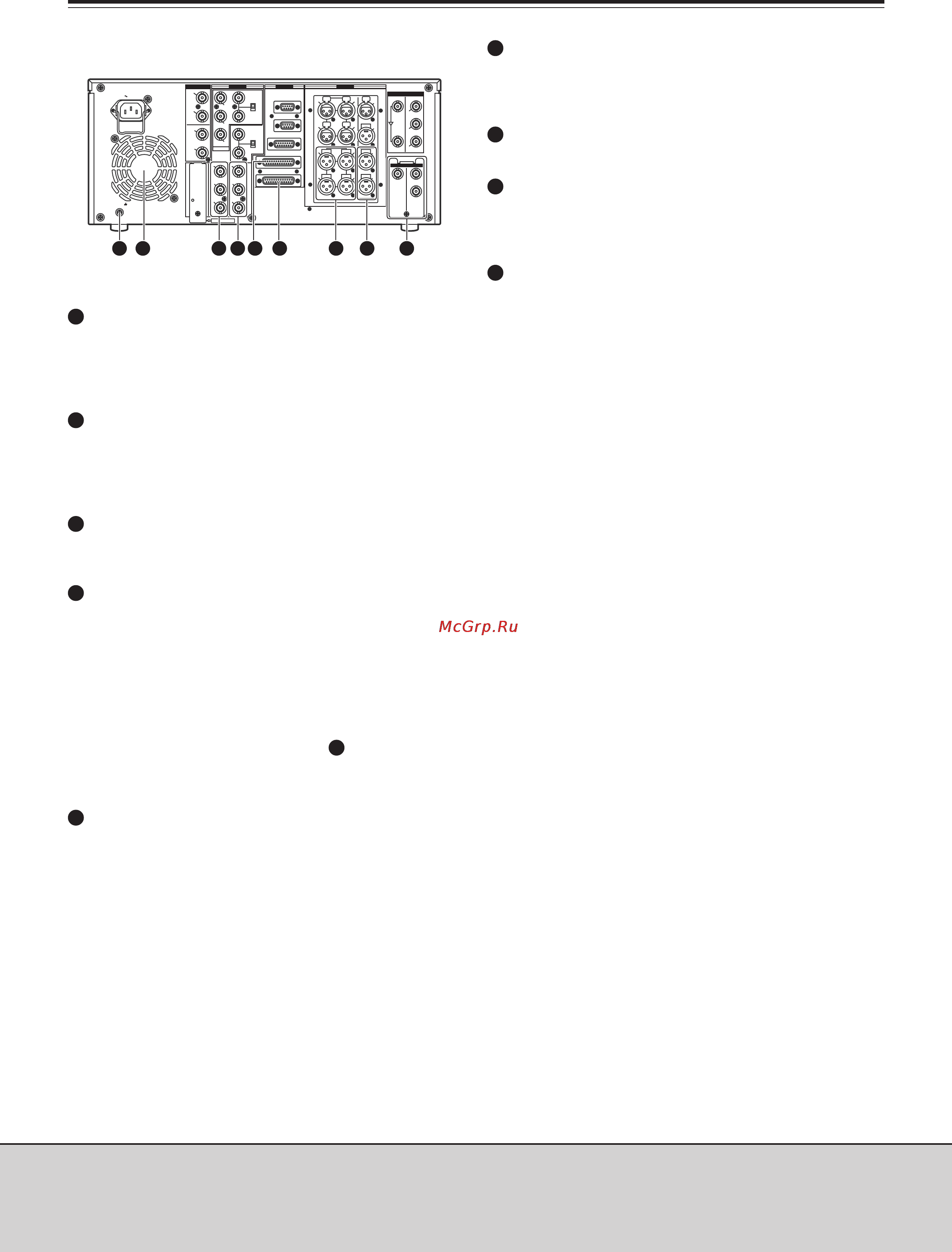 Panasonic AJ-SD930B [15/77] Задняя панель