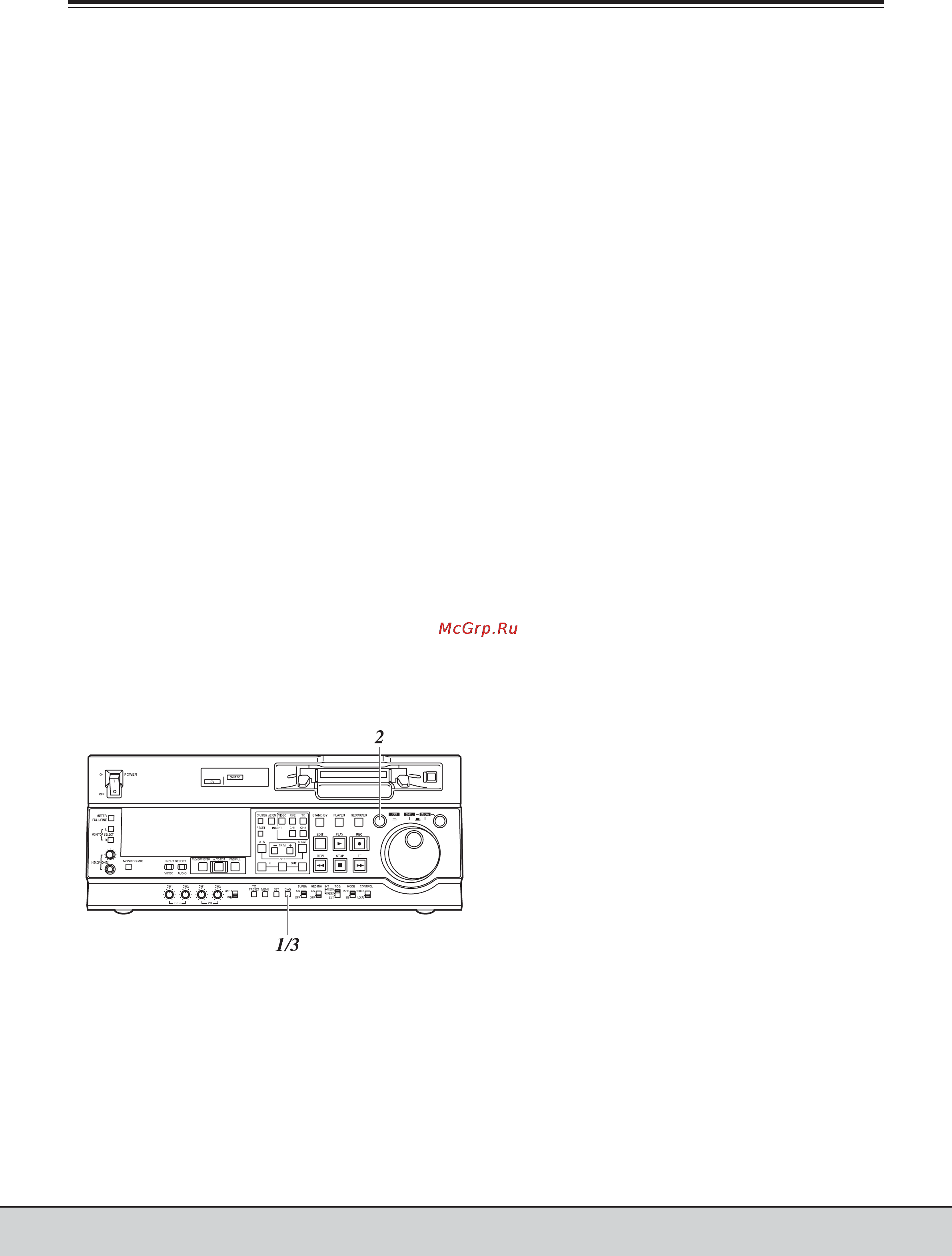 Panasonic AJ-SD755 [63/78] Сообщения об ошибках