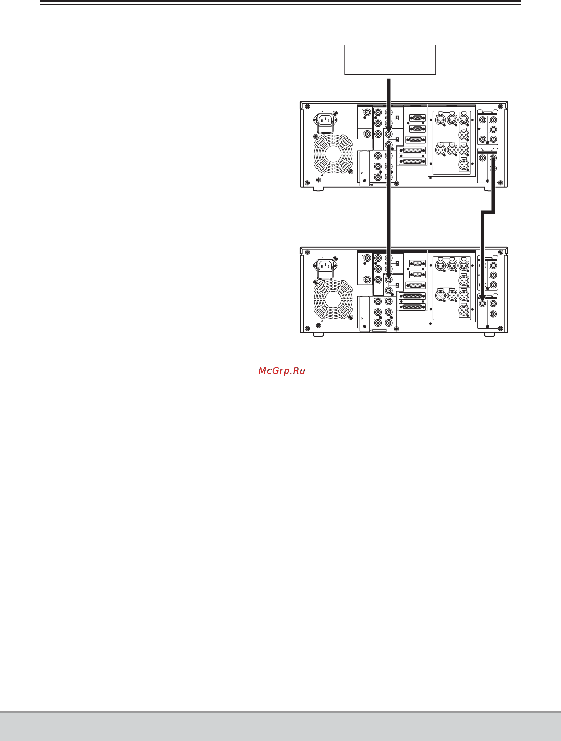 Panasonic AJ-SD755 [73/78] Интерфейс sdti