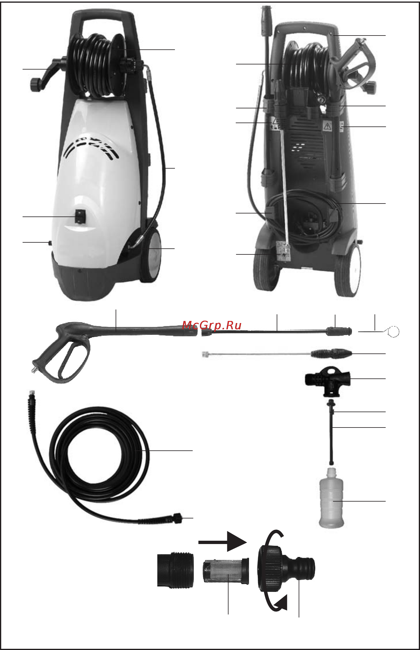 Efco IP 1550 38251 Инструкция по эксплуатации онлайн [2/136] 13603