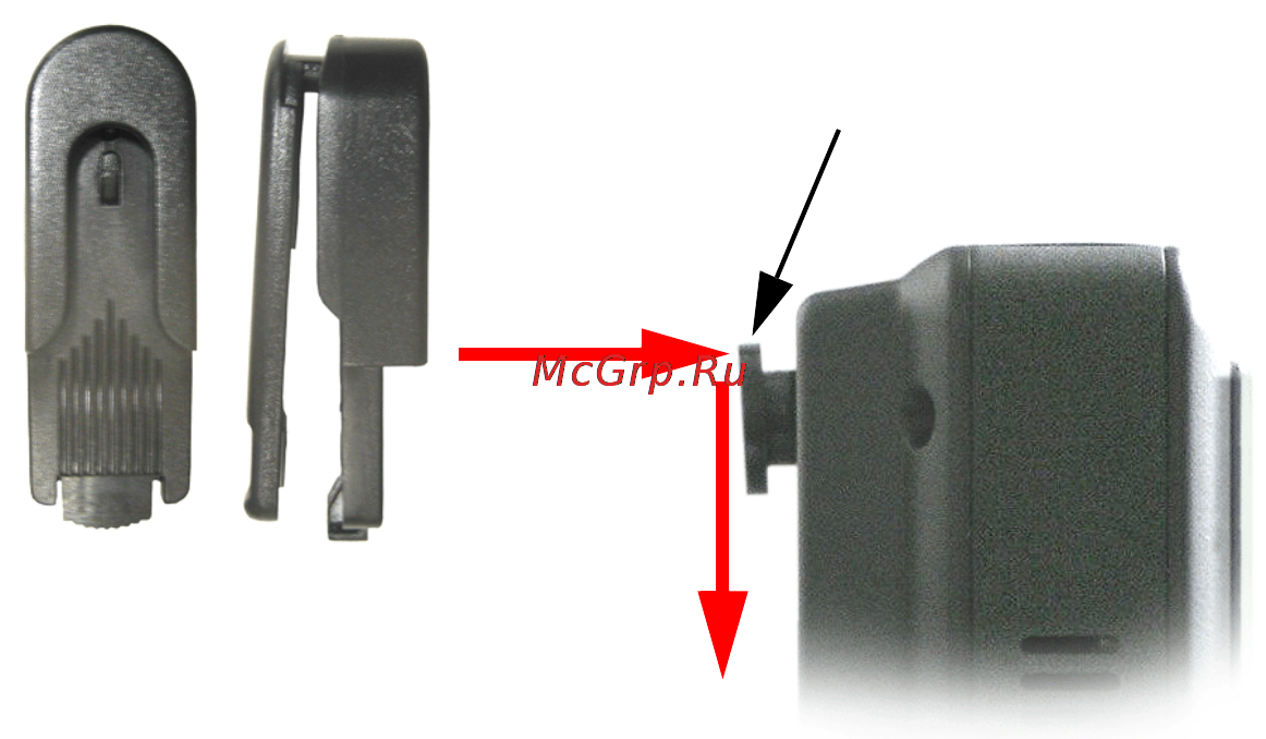 Panasonic FS-100 [121/154] Clipping to a belt
