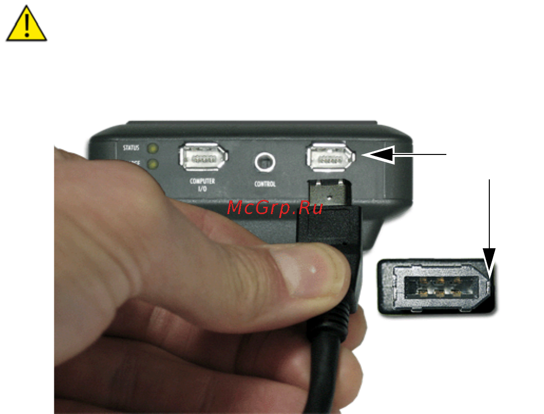 Panasonic FS-100 [29/154] Computer firewire connector