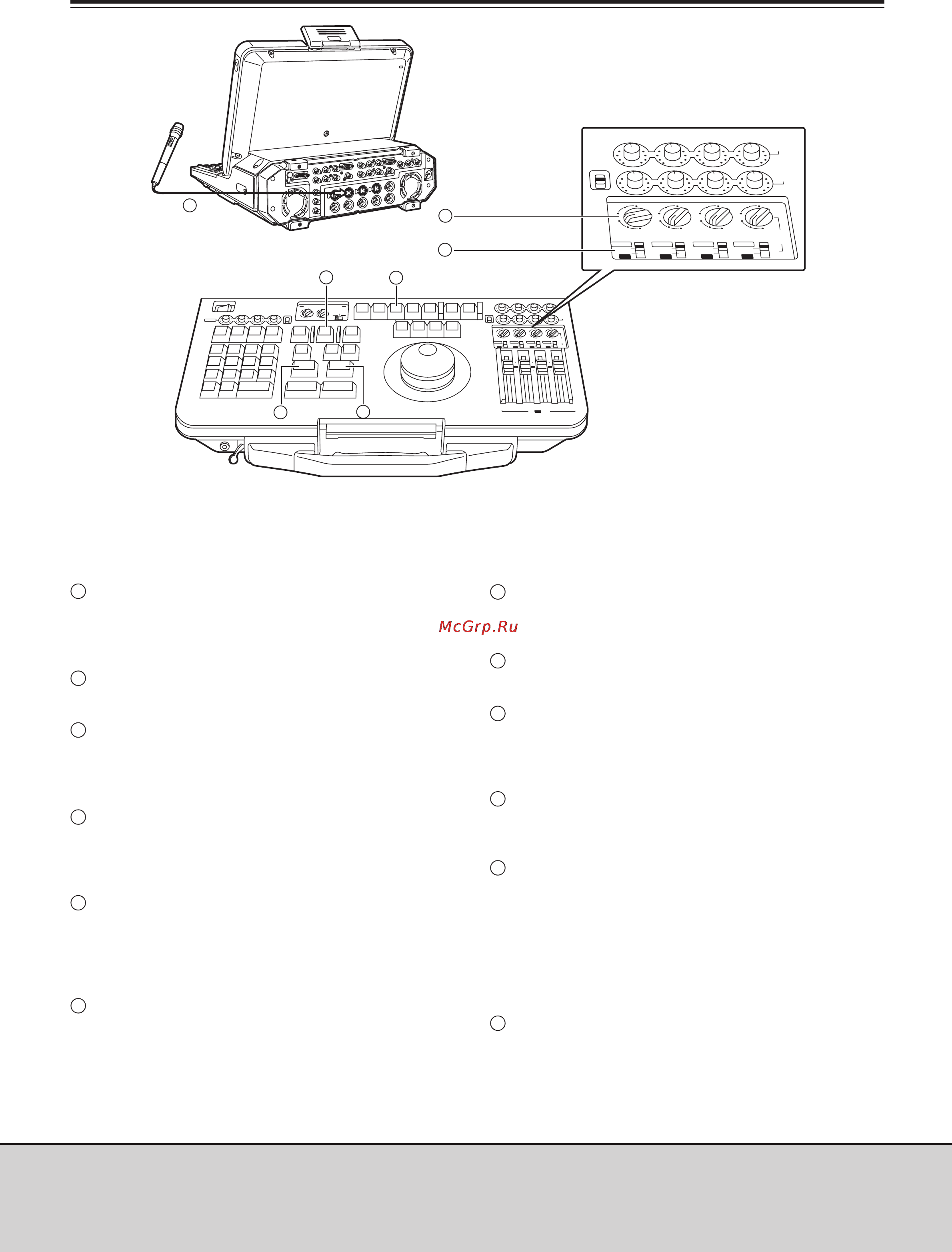 Panasonic AJ-LT95 [65/94] Операции по наложению закадрового голоса 1