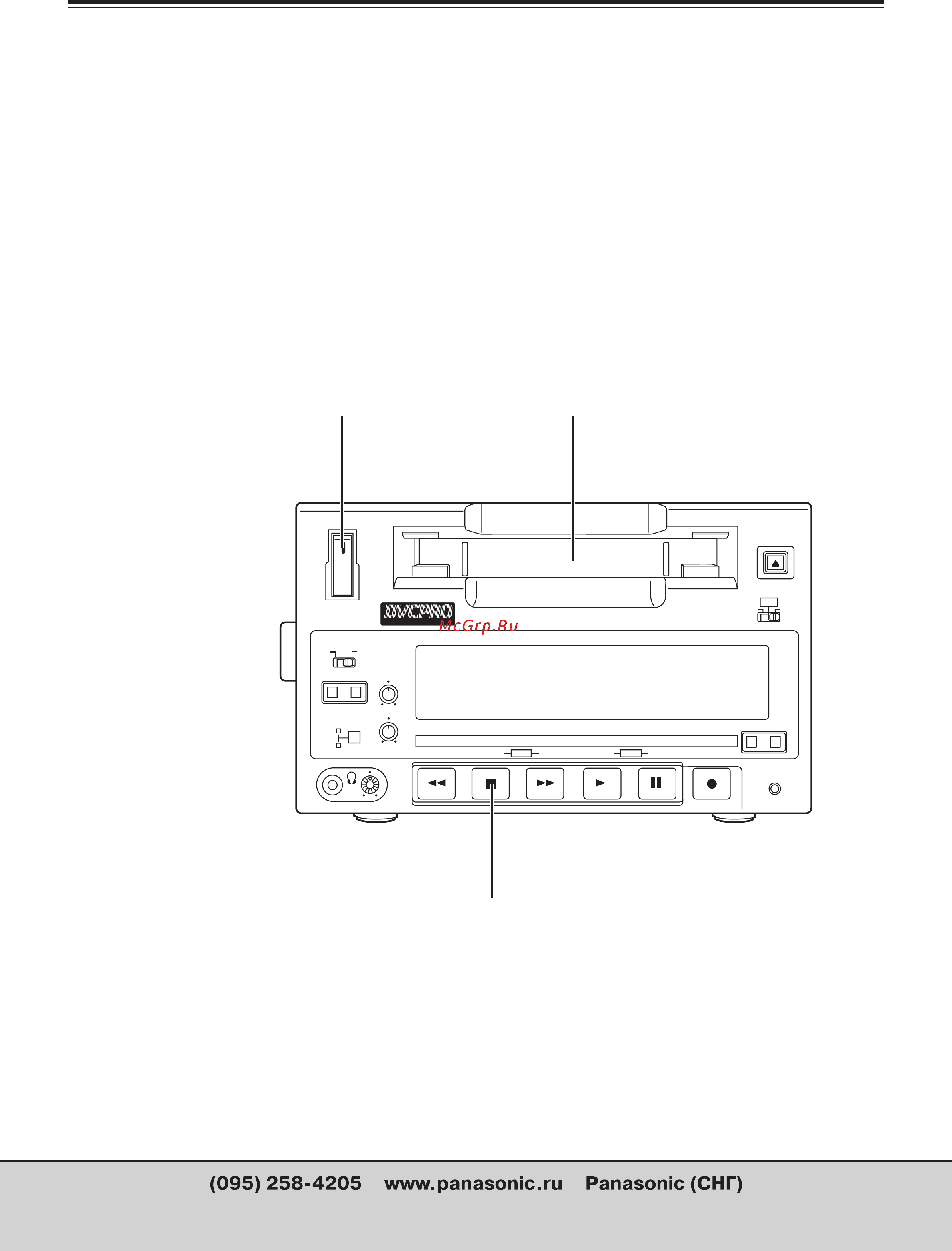 Panasonic AJ-D250 [12/80] Работа