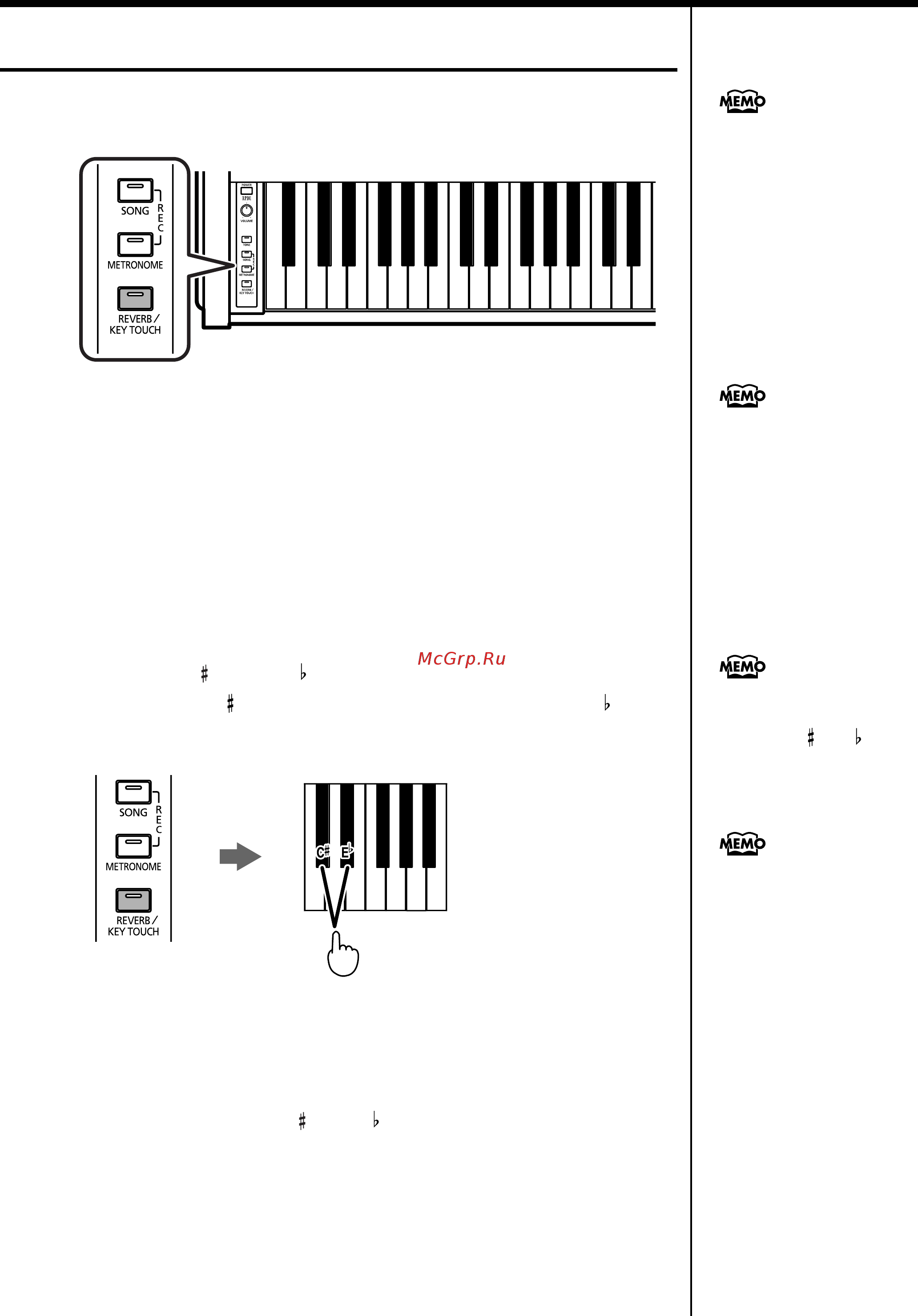 Roland RP101-ERW [21/48] Добавление реверберации reverb
