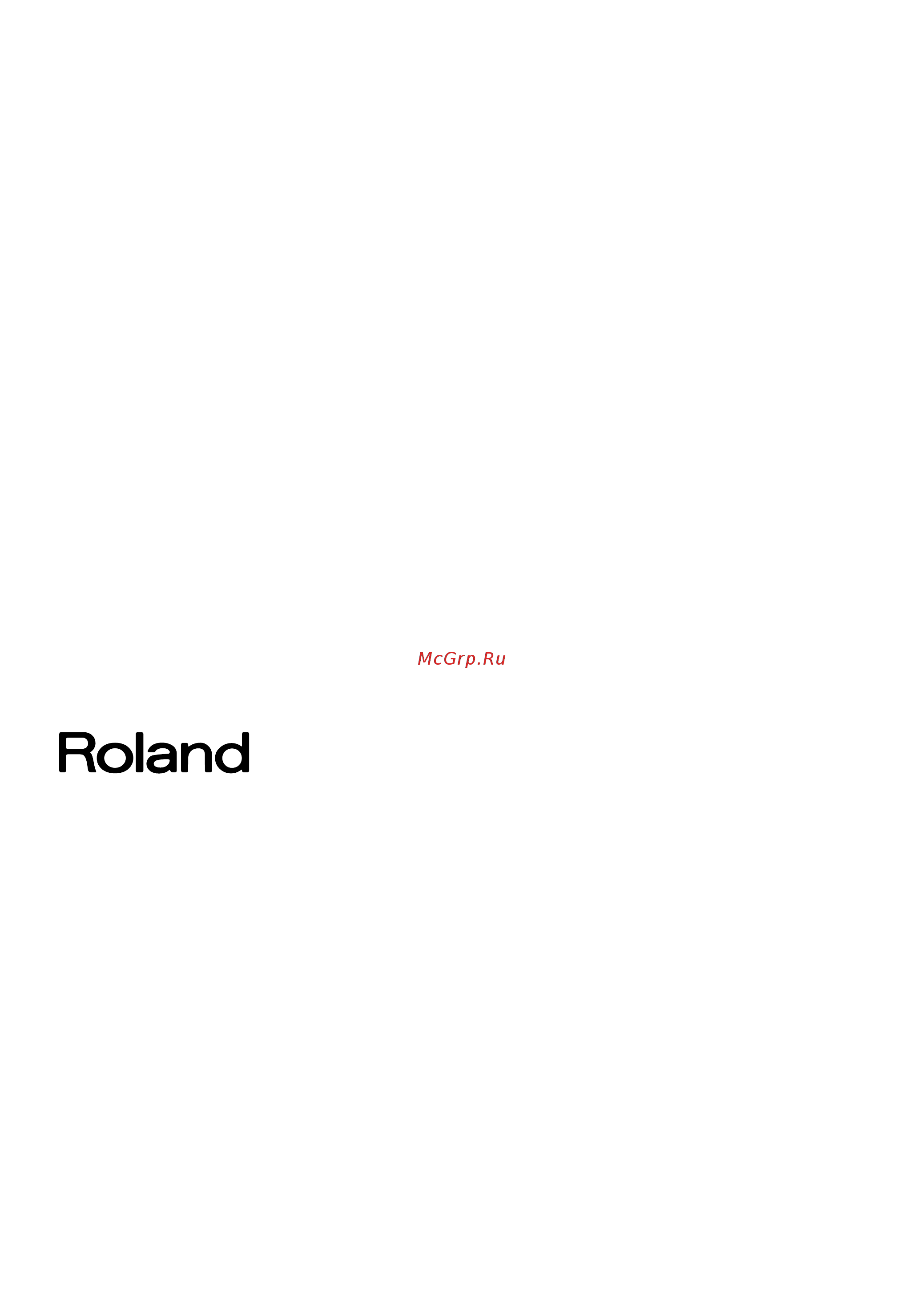 Roland RP201-RWA [60/61] Roland