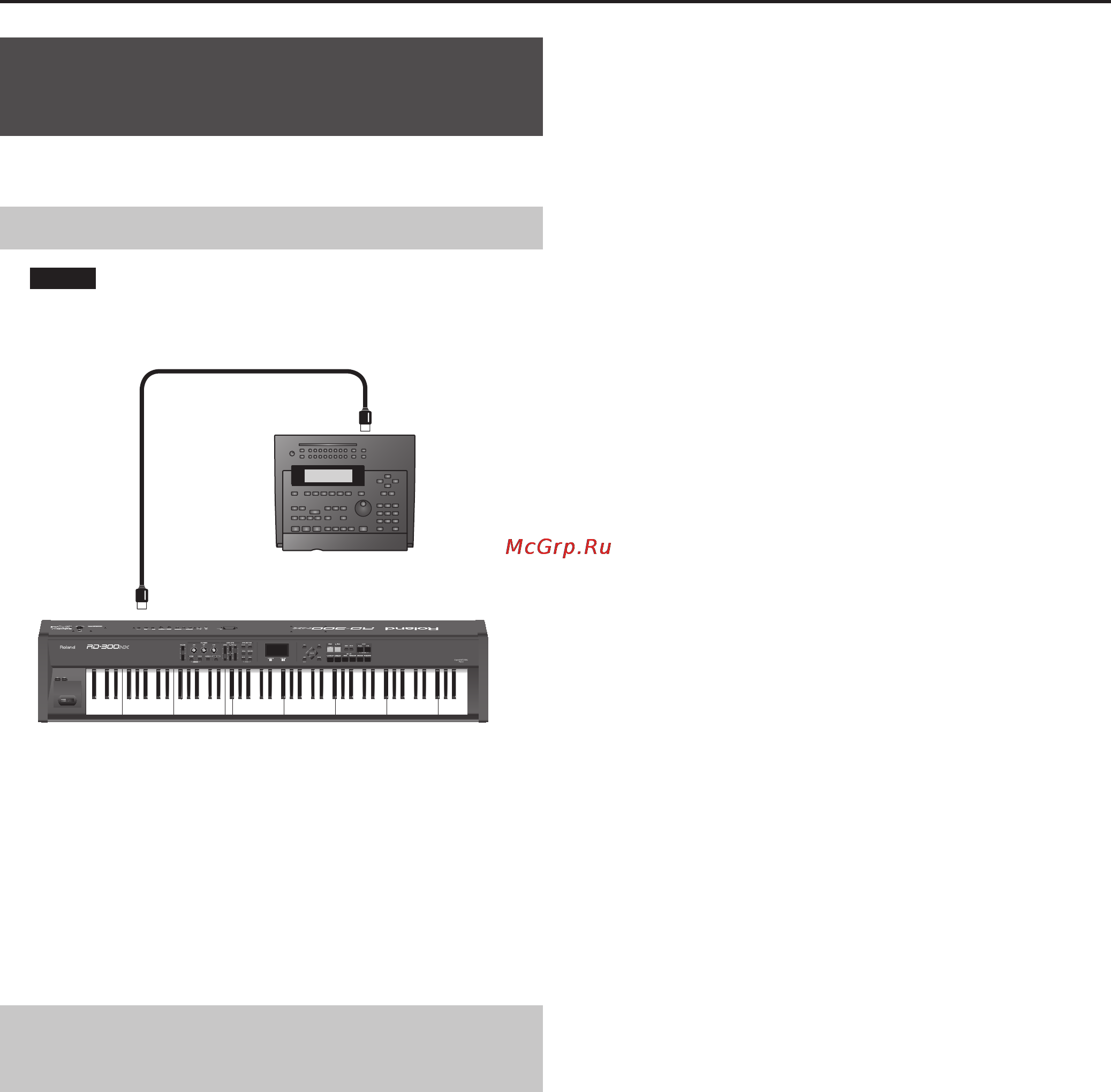 Roland RD-300NX [79/90] Управление тон генератором rd 3oonx с внешнего midi устройства